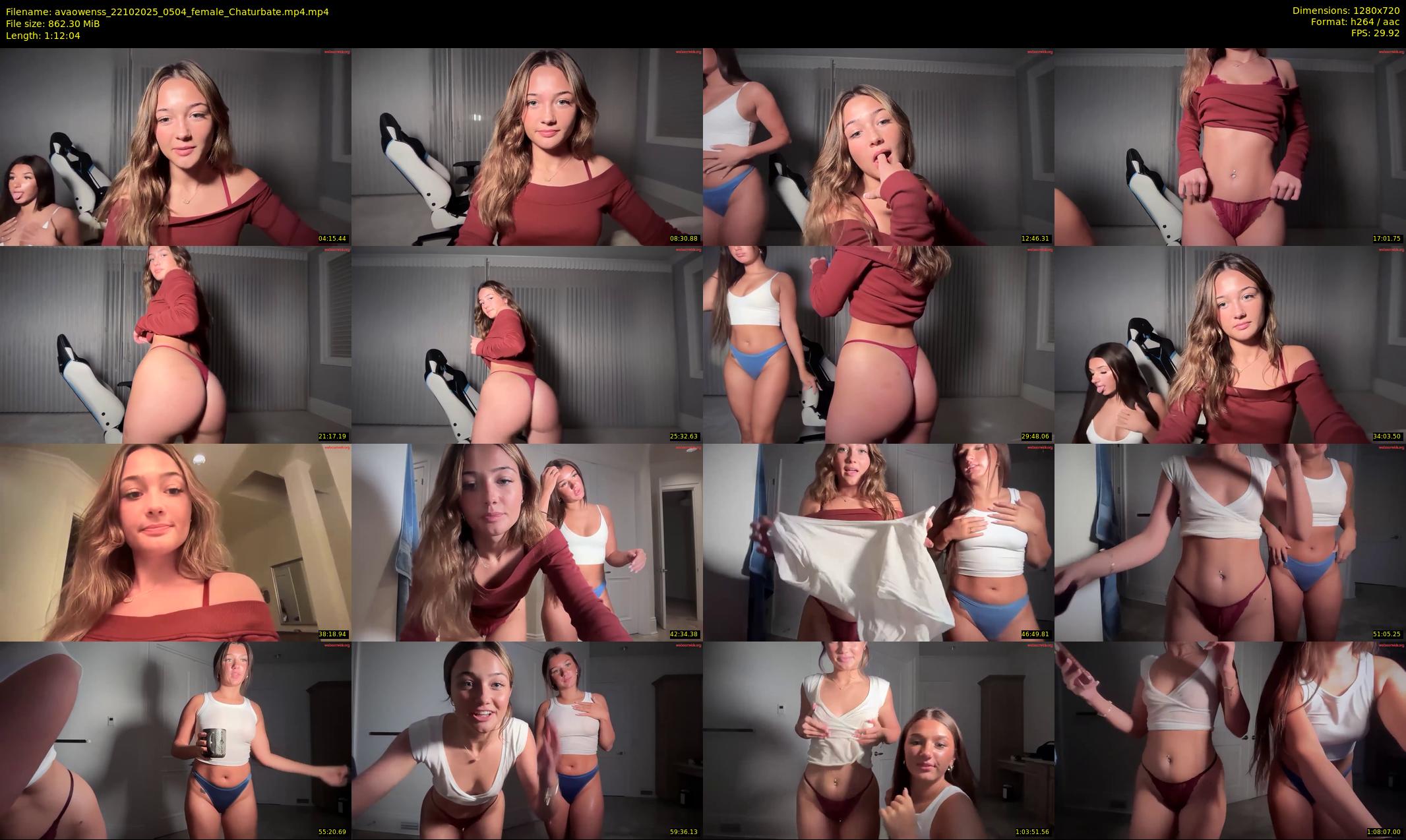 avaowenss — 73 minute Chaturbate female cam show recording, 720p, Oct 22, 2025