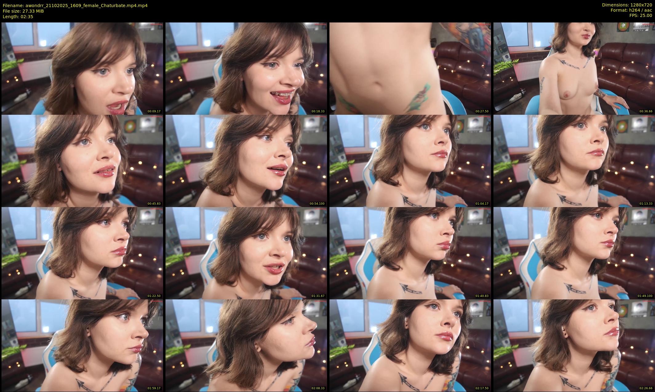 awondrr — 3 minute Chaturbate female cam show recording, 720p, Oct 21, 2025