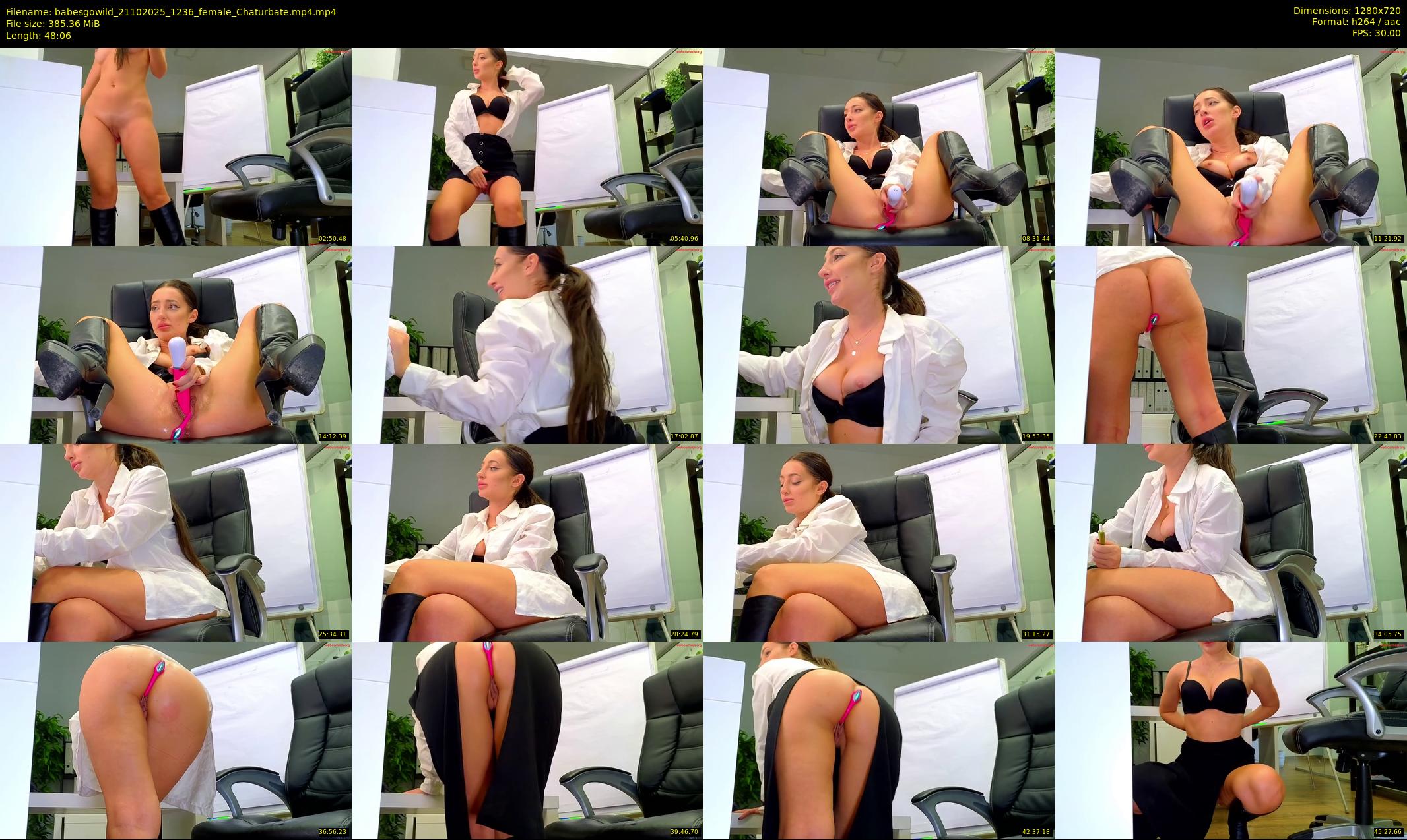 babesgowild — 49 minute Chaturbate couple cam show recording, 720p, Oct 21, 2025