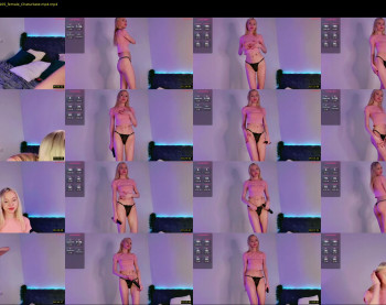 blondagent — 13 minute Chaturbate female cam show recording, 720p, Oct 21, 2025