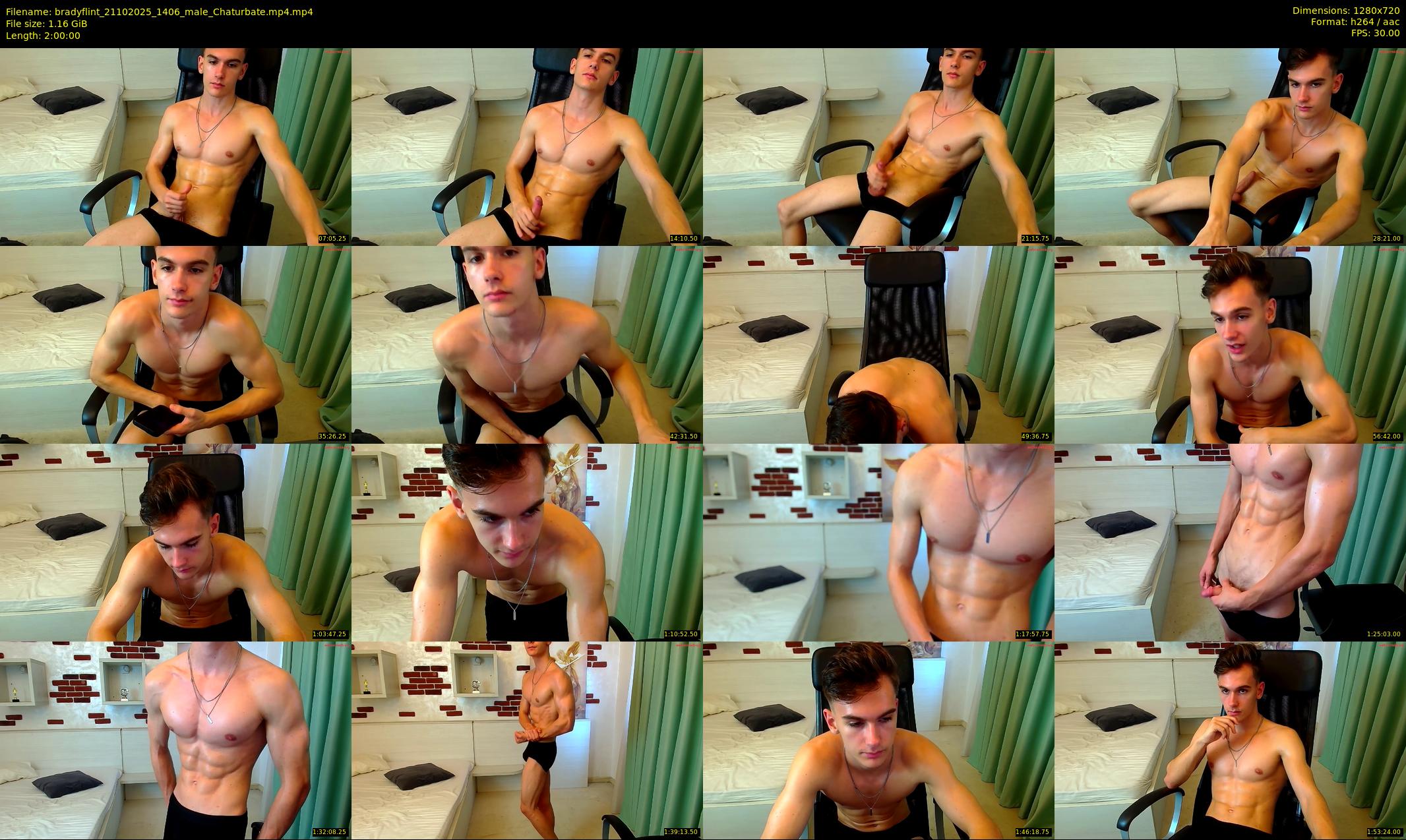 bradyflint — 120 minute Chaturbate male cam show recording, 720p, Oct 21, 2025