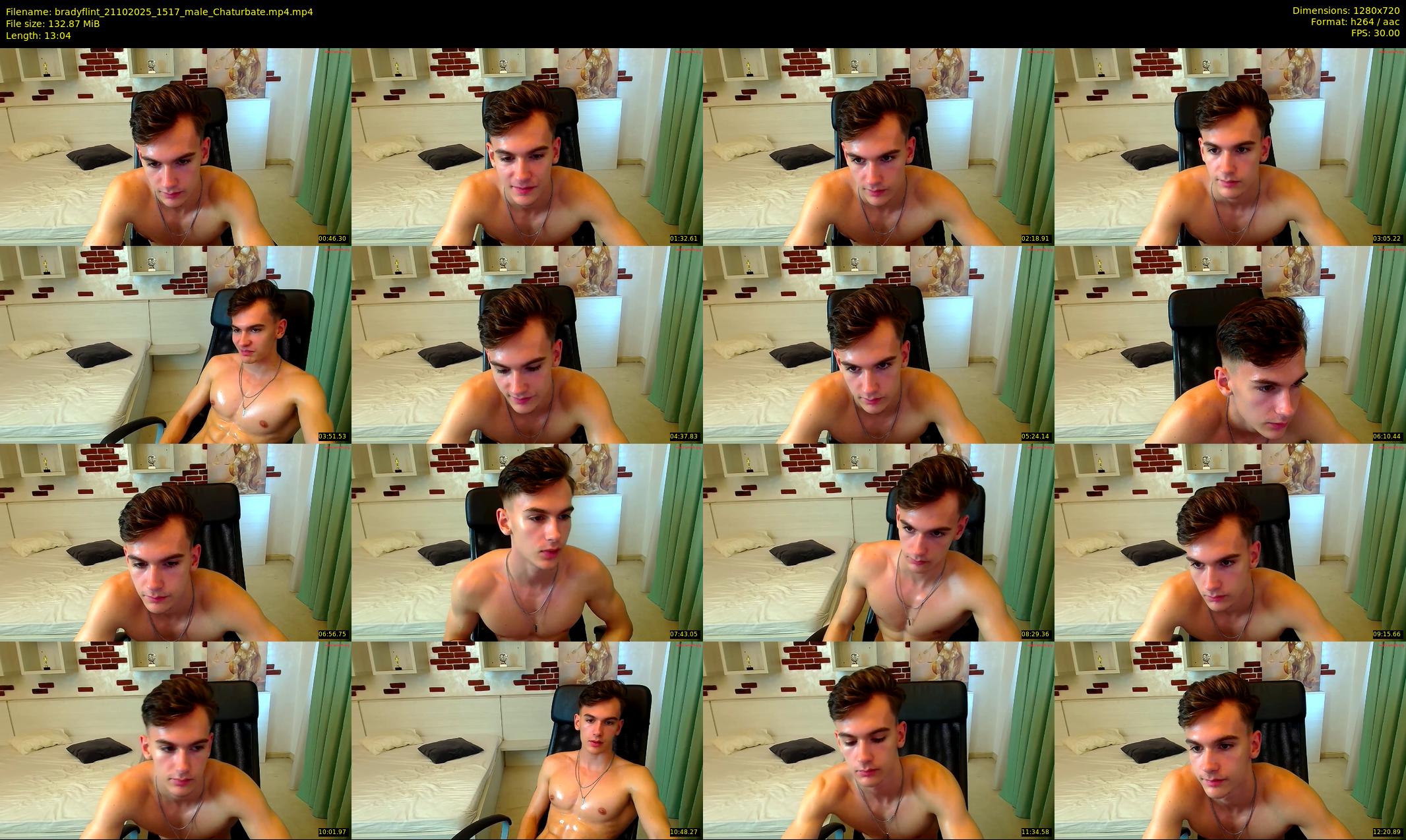 bradyflint — 14 minute Chaturbate male cam show recording, 720p, Oct 21, 2025