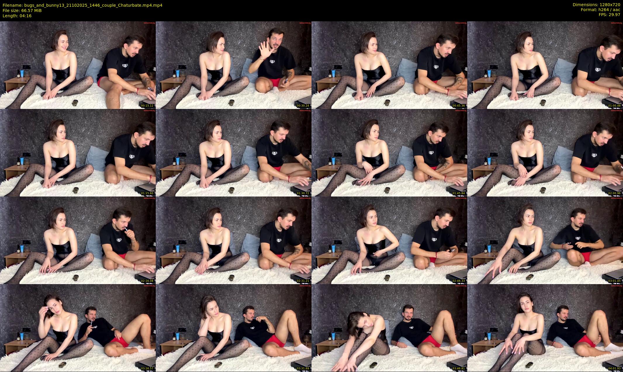 bugs_and_bunny13 — 5 minute Chaturbate couple cam show recording, 720p, Oct 21, 2025