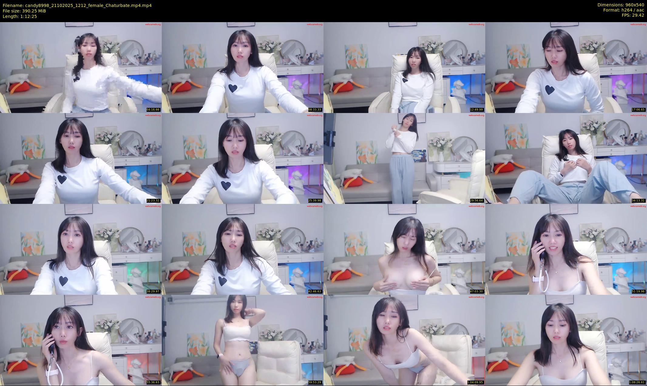 candy8998 — 73 minute Chaturbate female cam show recording, 480p, Oct 21, 2025