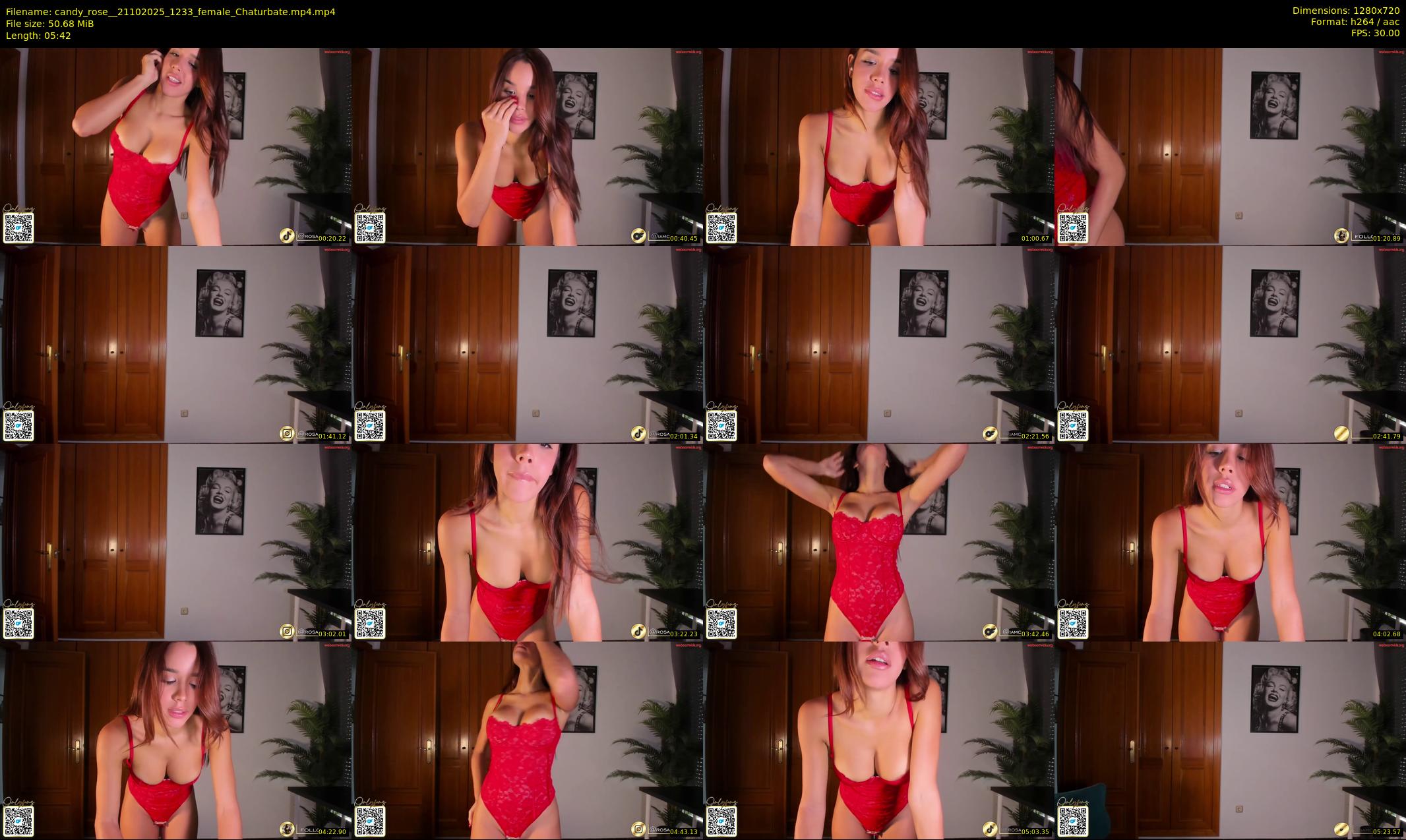 candy_rose_ — 6 minute Chaturbate female cam show recording, 720p, Oct 21, 2025