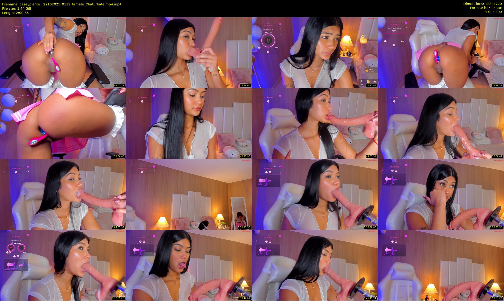 caseypierce_ — 121 minute Chaturbate female cam show recording, 720p, Oct 22, 2025