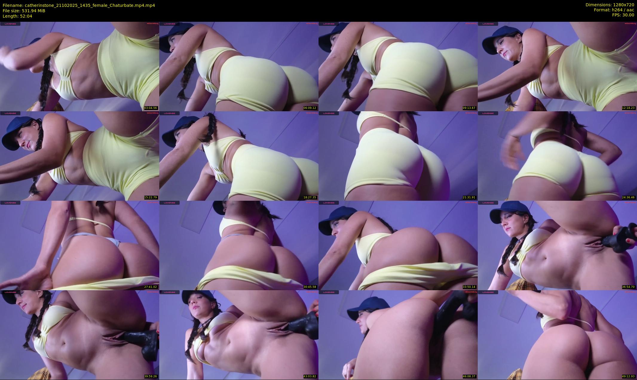 catherinstone — 53 minute Chaturbate female cam show recording, 720p, Oct 21, 2025