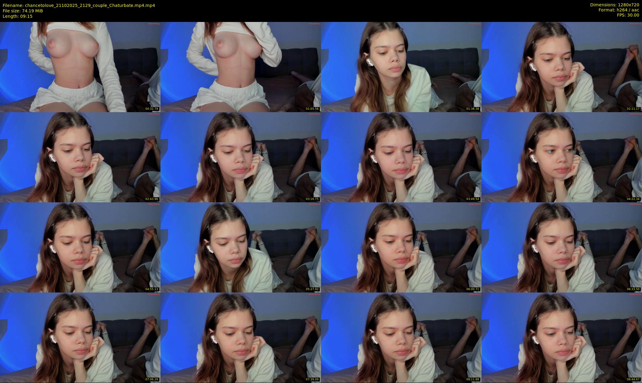 chancetolove — 10 minute Chaturbate couple cam show recording, 720p, Oct 21, 2025