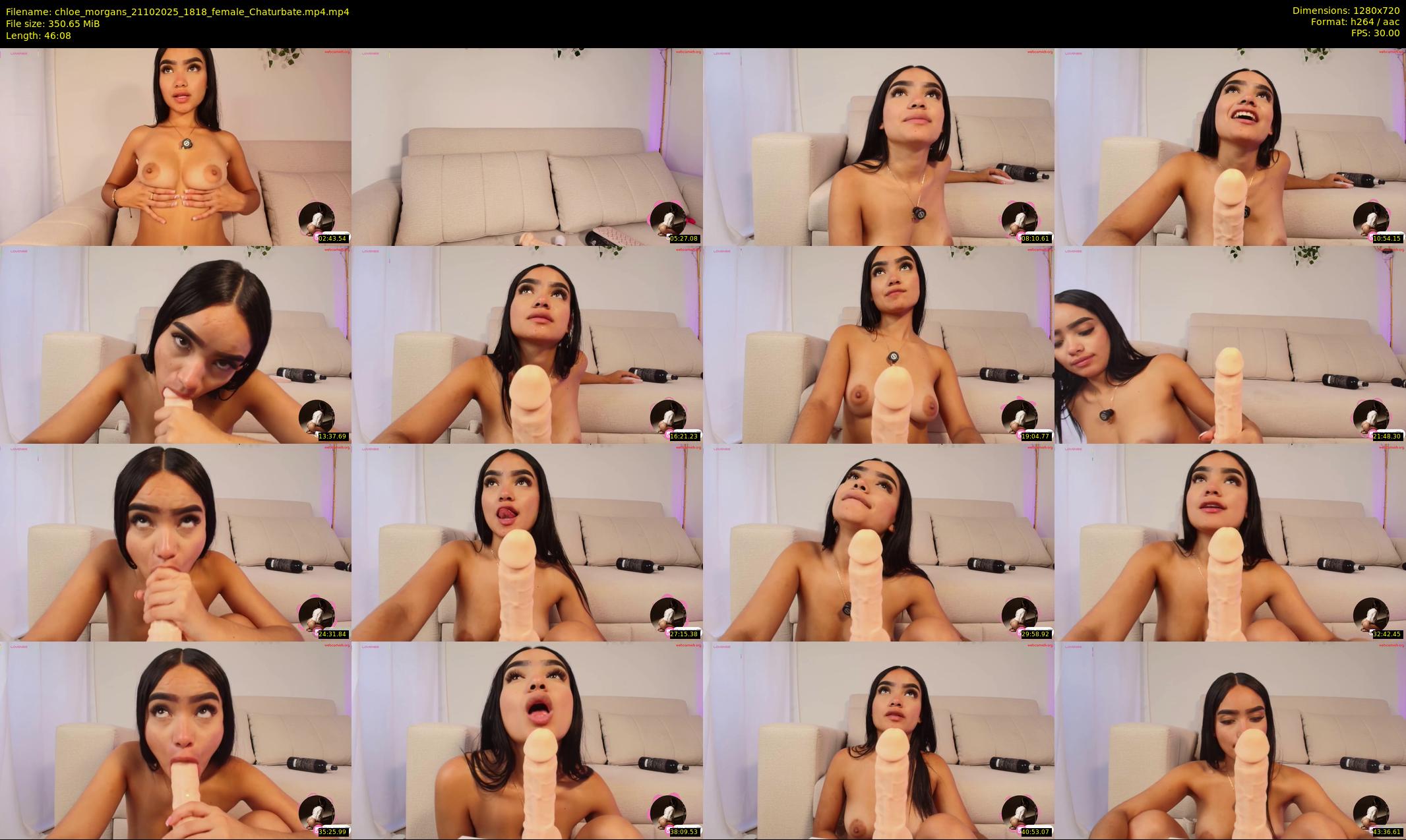 chloe_morgans — 47 minute Chaturbate female cam show recording, 720p, Oct 21, 2025
