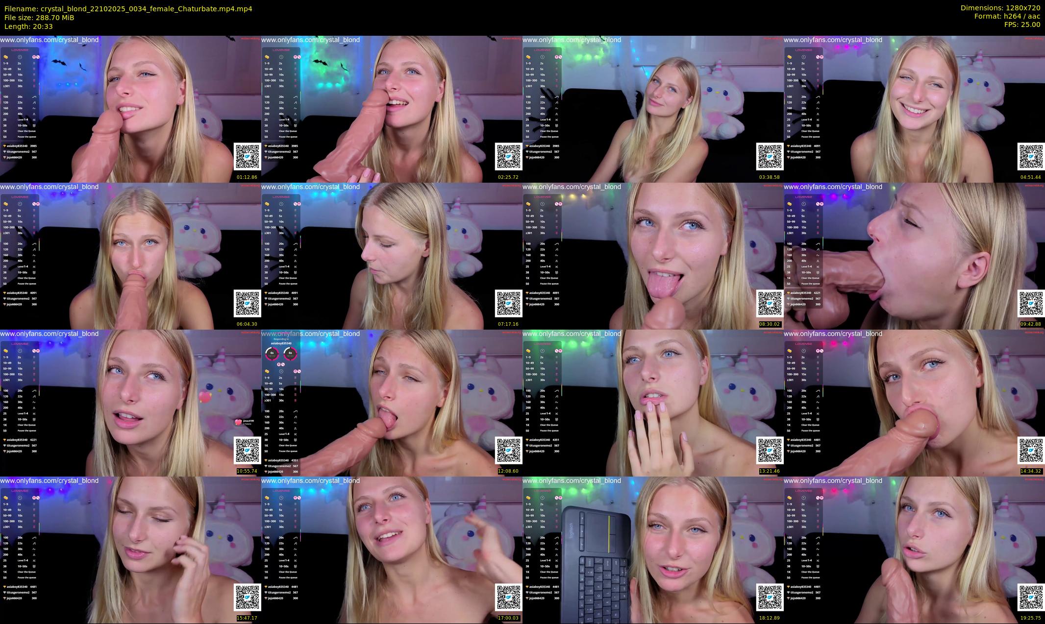 crystal_blond — 21 minute Chaturbate female cam show recording, 720p, Oct 22, 2025