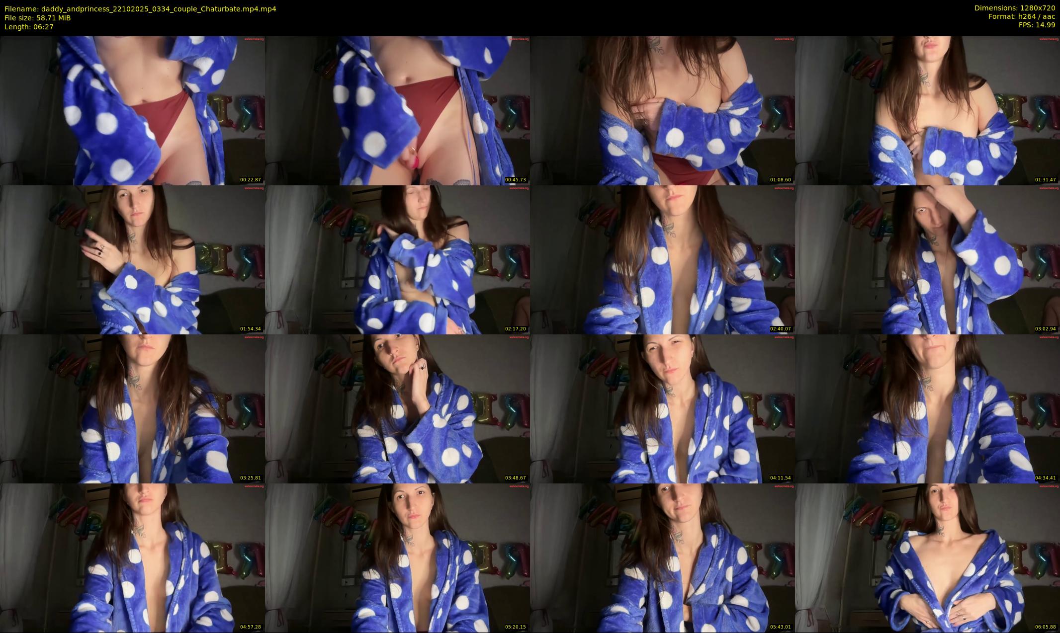 daddy_andprincess — 7 minute Chaturbate couple cam show recording, 720p, Oct 22, 2025