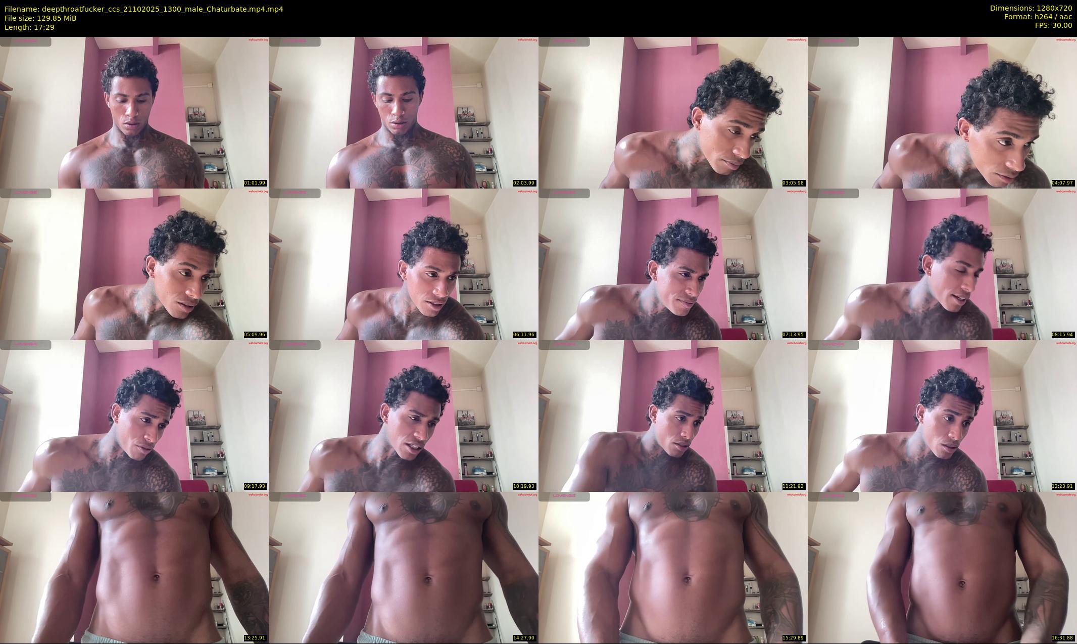 deepthroatfucker_ccs — 18 minute Chaturbate male cam show recording, 720p, Oct 21, 2025