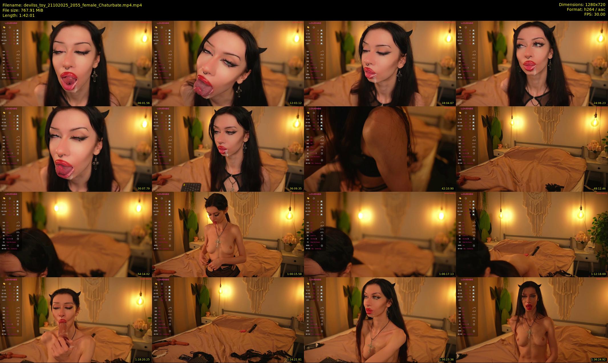 devilss_toy — 103 minute Chaturbate female cam show recording, 720p, Oct 21, 2025