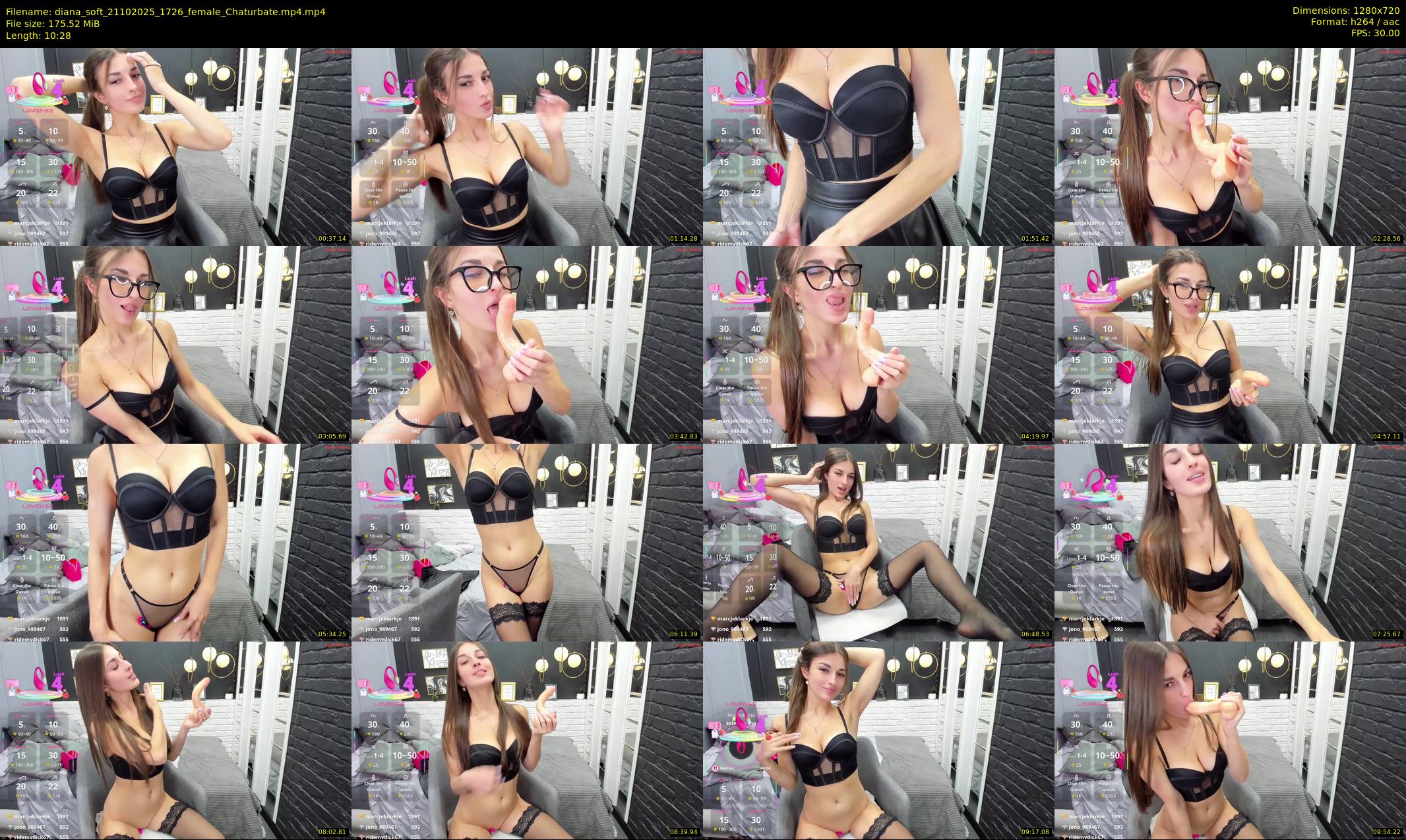 diana_soft — 11 minute Chaturbate female cam show recording, 720p, Oct 21, 2025
