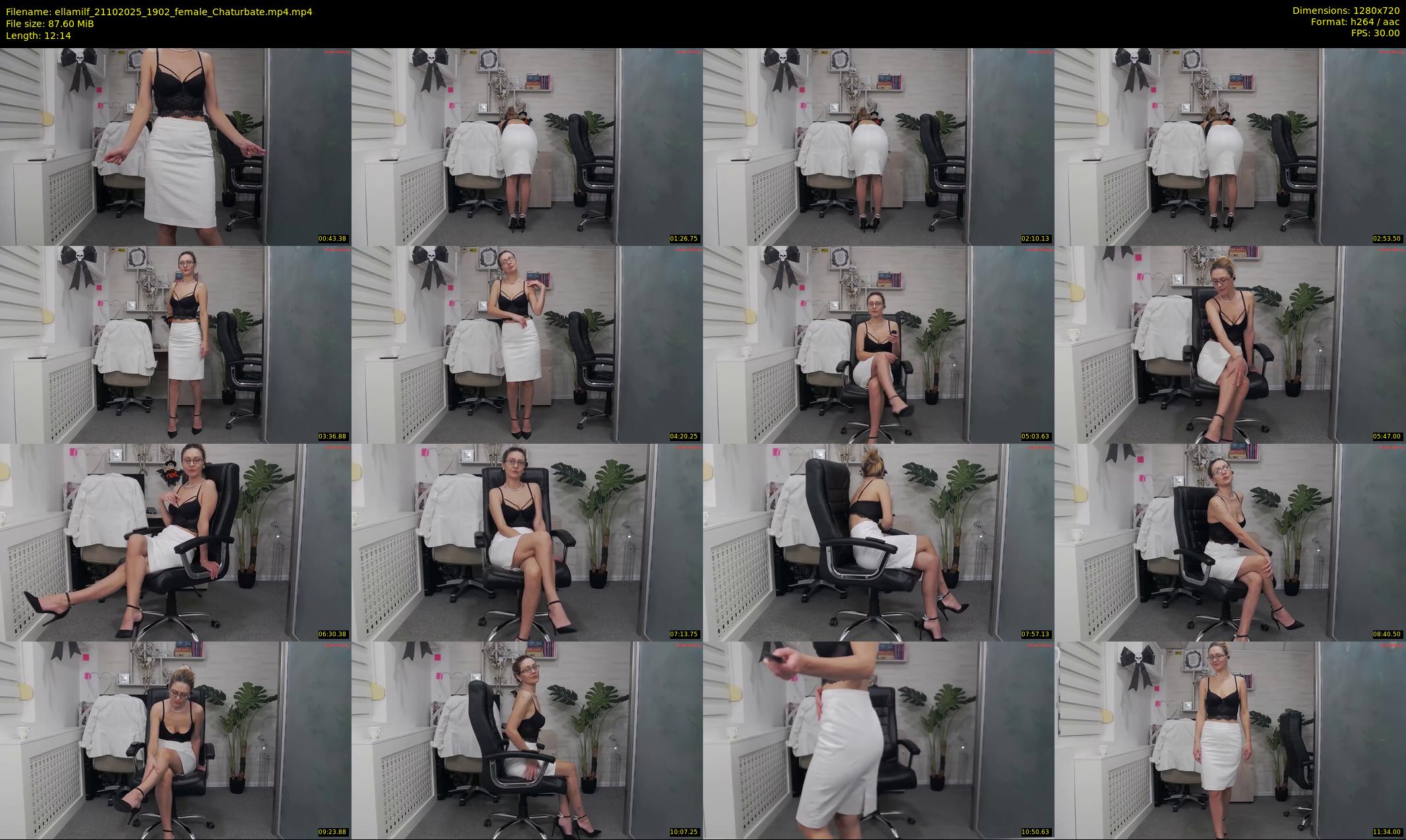 ellamilf — 13 minute Chaturbate female cam show recording, 720p, Oct 21, 2025