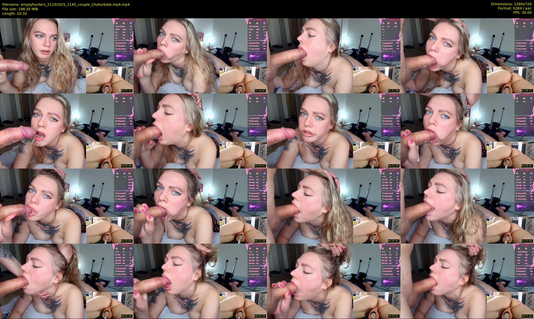 emptyhunters — 11 minute Chaturbate couple cam show recording, 720p, Oct 21, 2025