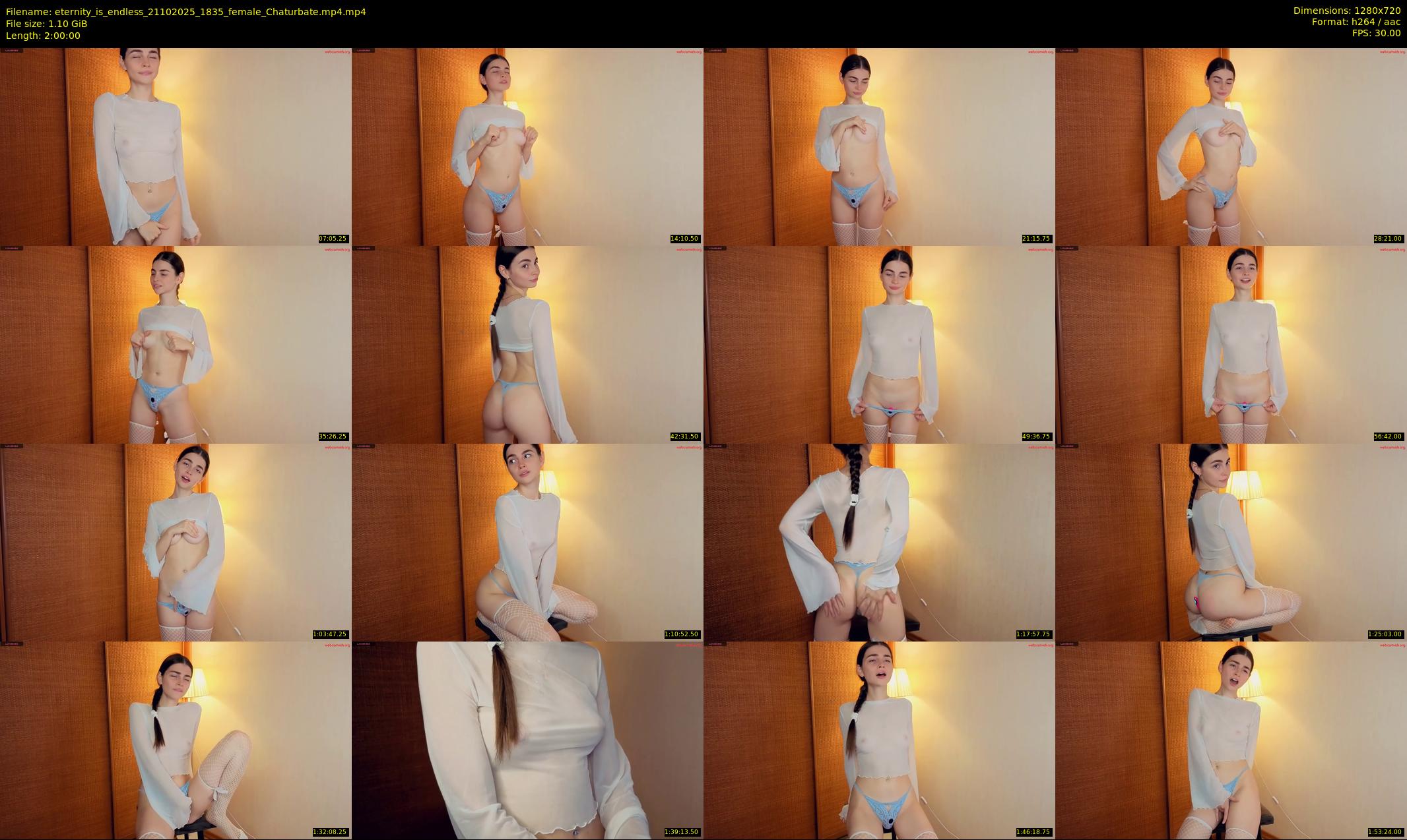 eternity_is_endless — 120 minute Chaturbate female cam show recording, 720p, Oct 21, 2025