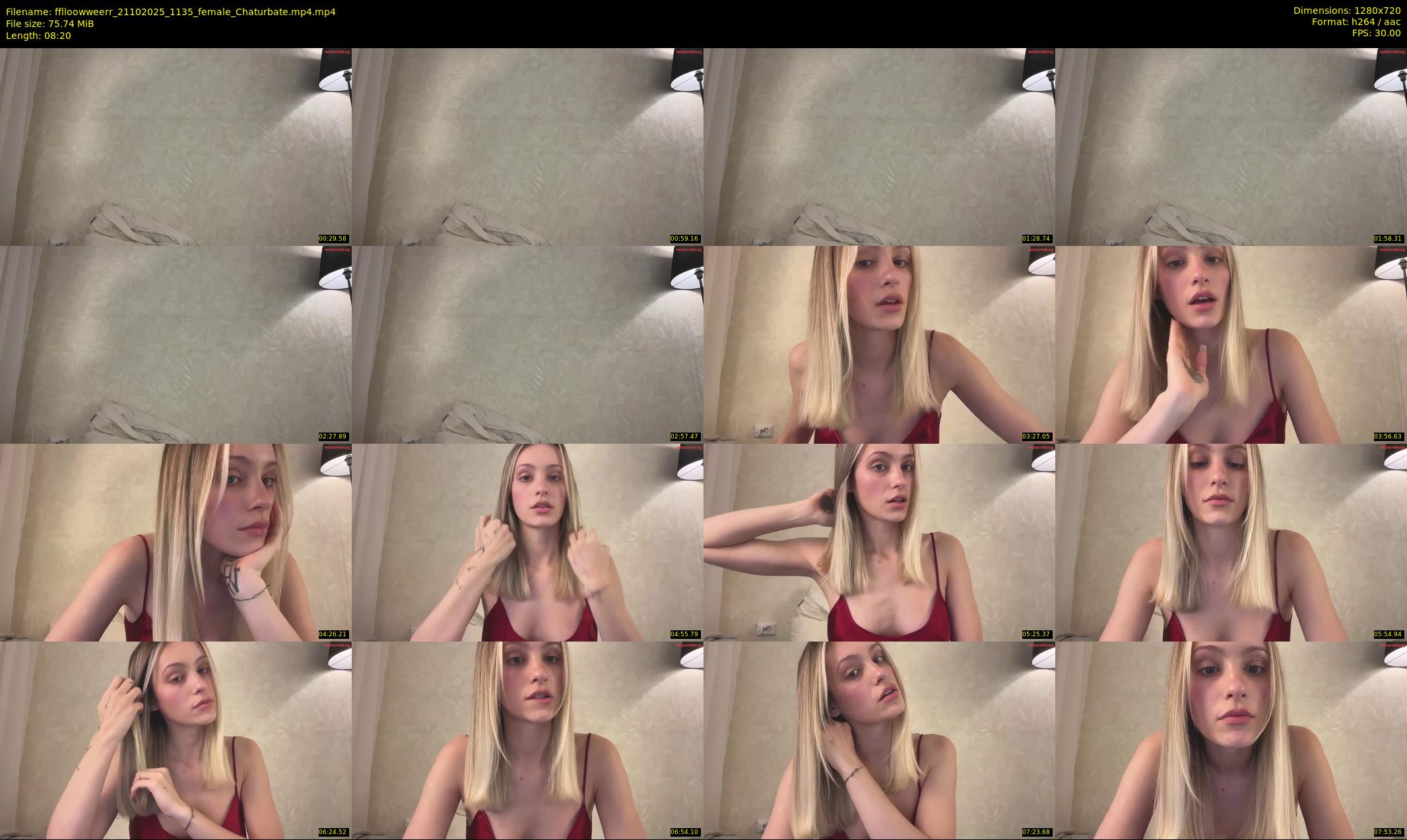 fflloowweerr — 9 minute Chaturbate couple cam show recording, 720p, Oct 21, 2025