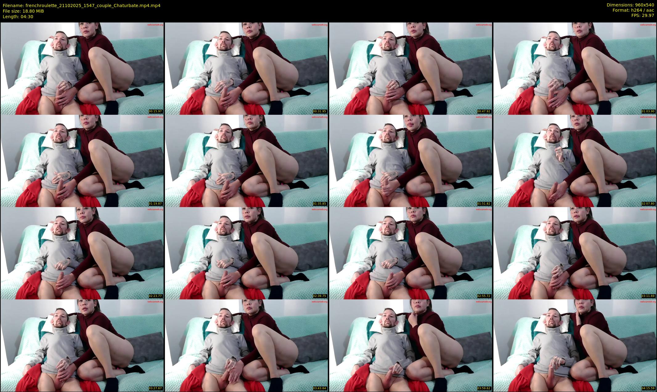 frenchroulette — 5 minute Chaturbate couple cam show recording, 480p, Oct 21, 2025