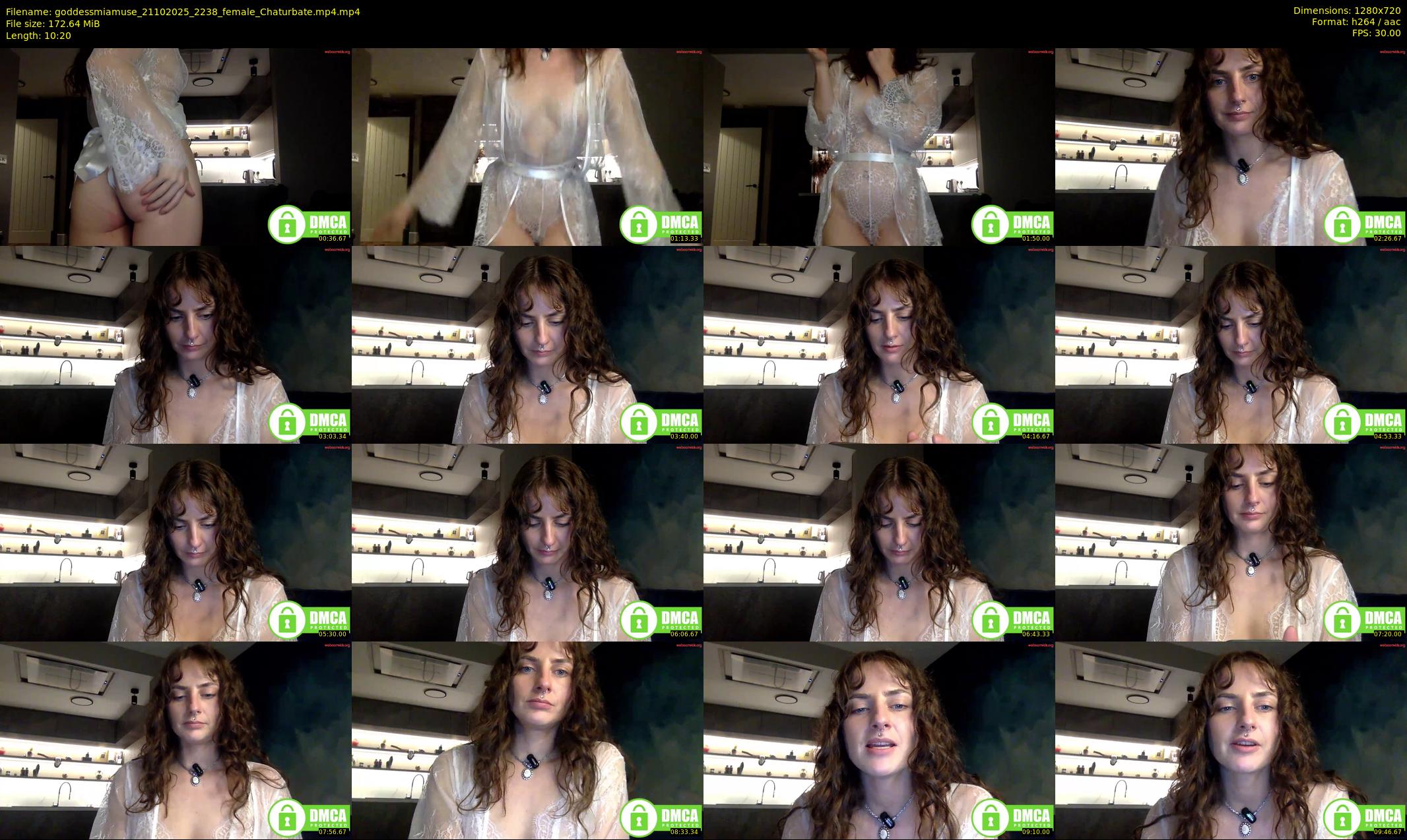 goddessmiamuse — 11 minute Chaturbate female cam show recording, 720p, Oct 21, 2025