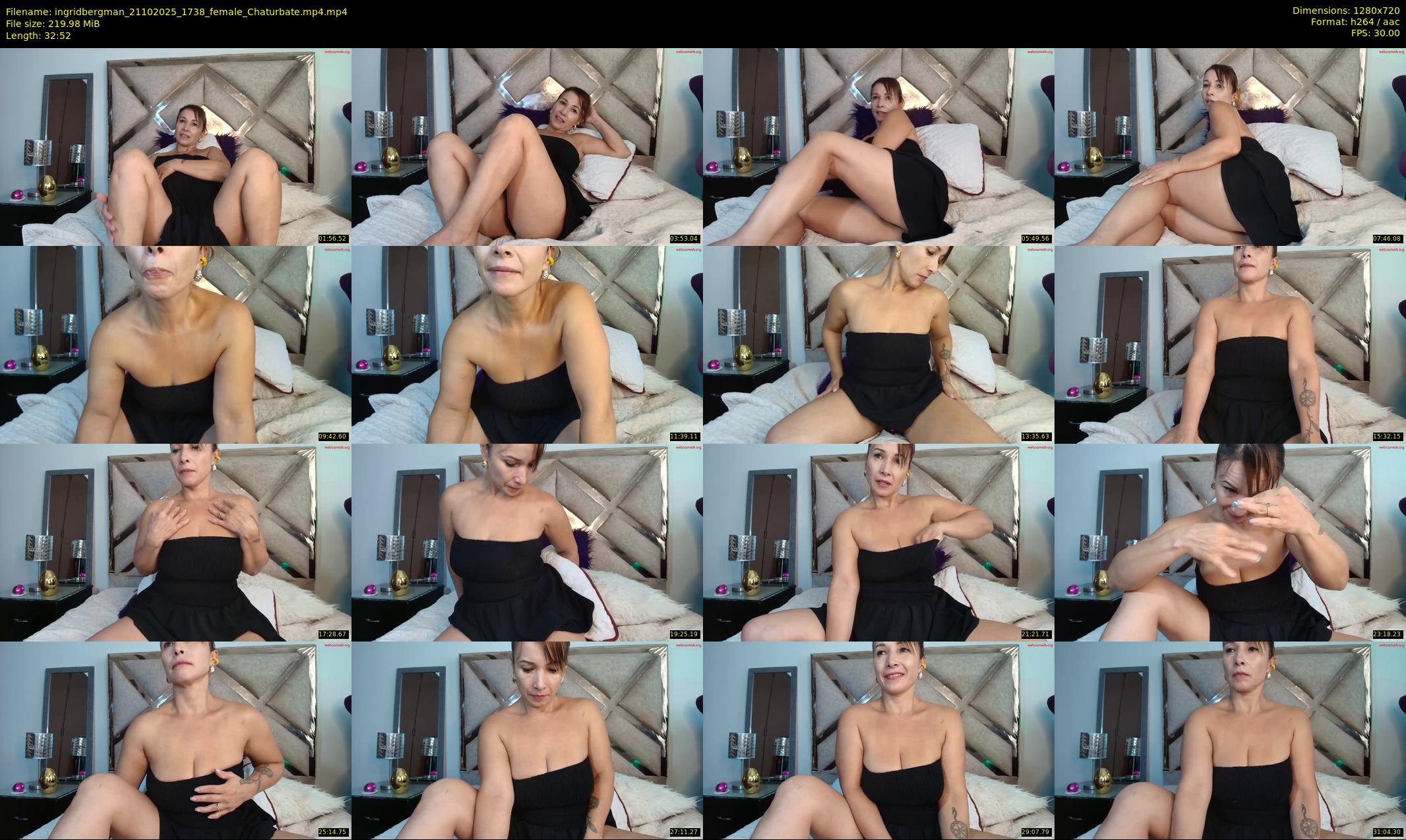 ingridbergman — 33 minute Chaturbate female cam show recording, 720p, Oct 21, 2025