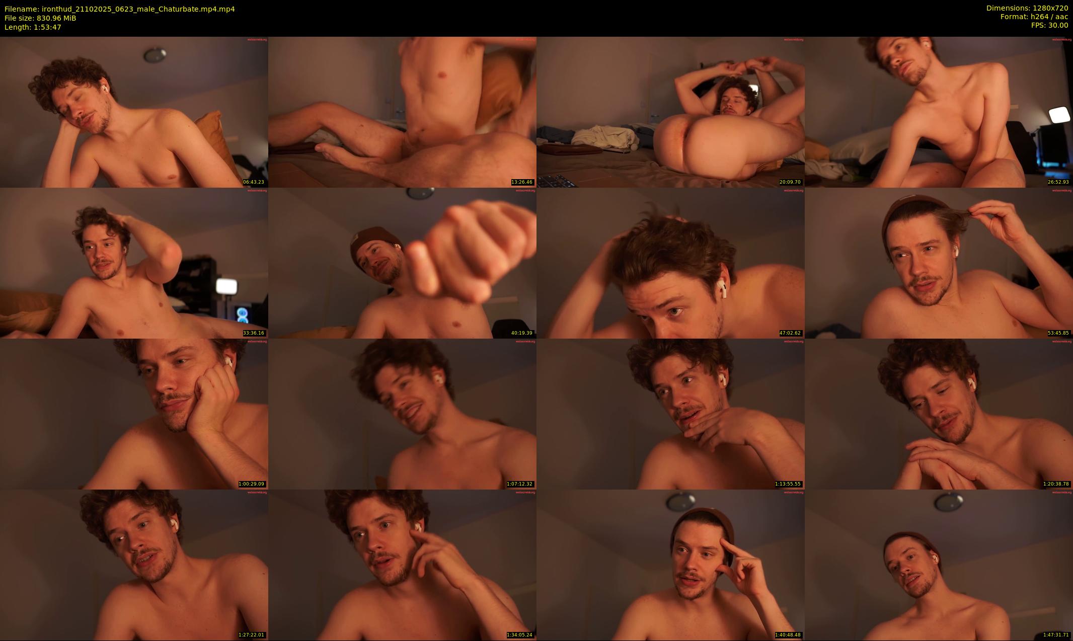 ironthud — 114 minute Chaturbate male cam show recording, 720p, Oct 21, 2025