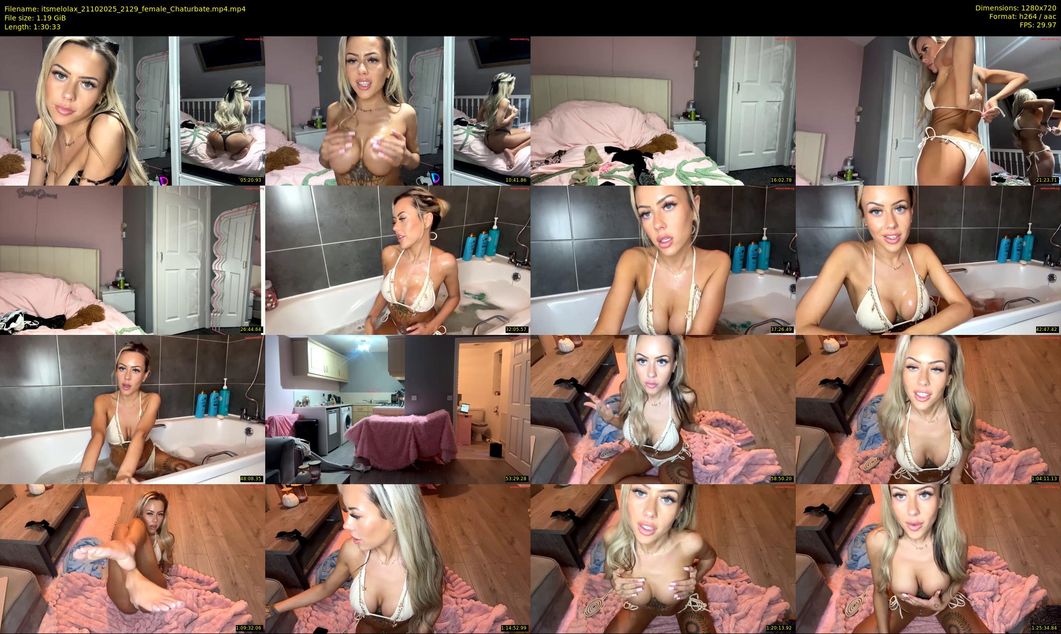 itsmelolax — 91 minute Chaturbate female cam show recording, 720p, Oct 21, 2025