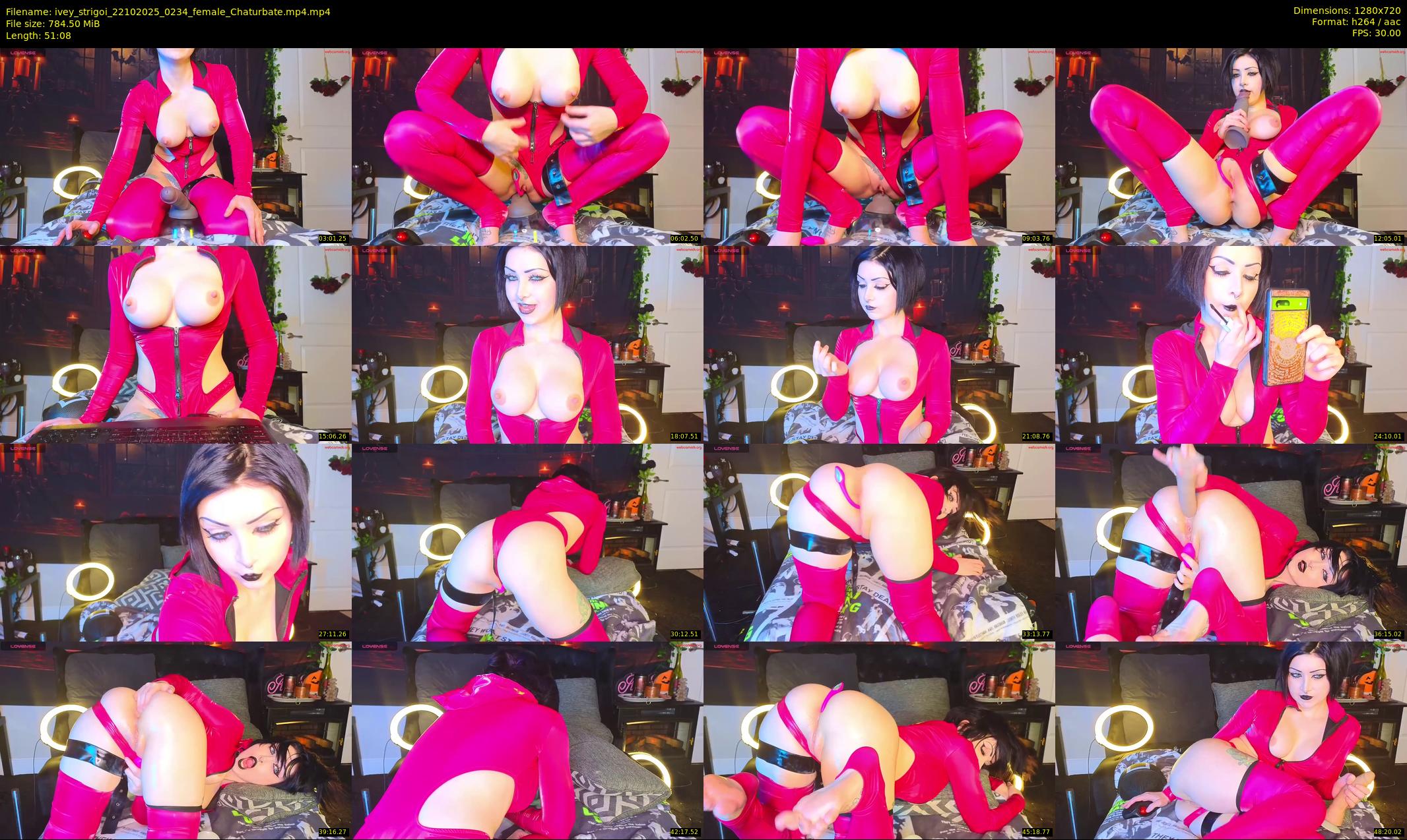 ivey_strigoi — 52 minute Chaturbate female cam show recording, 720p, Oct 22, 2025