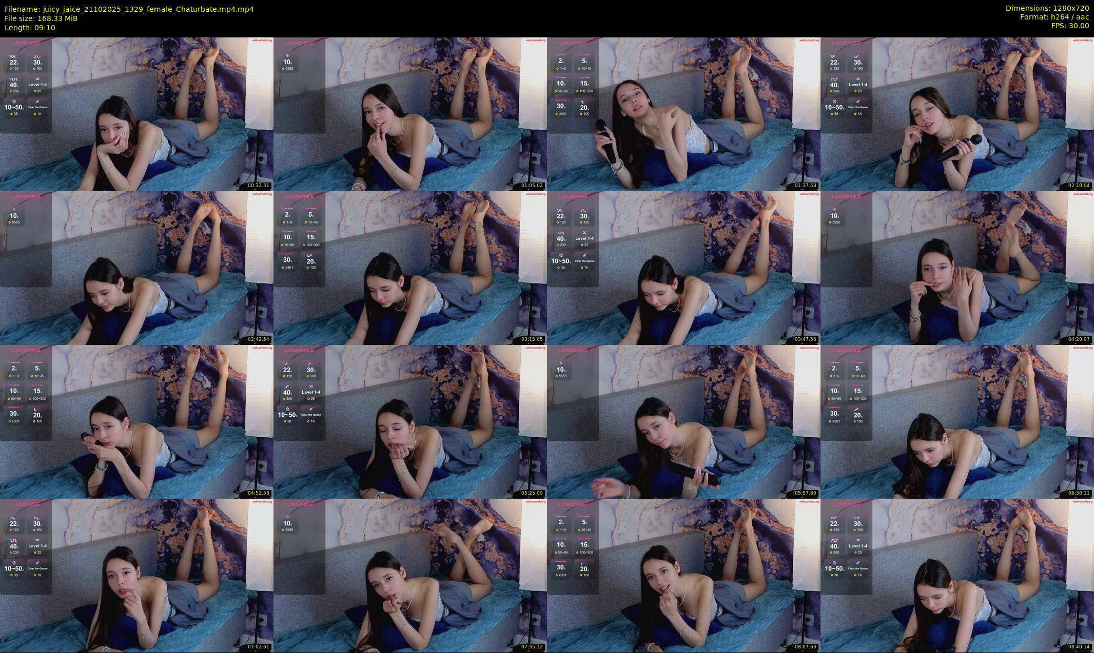 juicy_jaice — 10 minute Chaturbate female cam show recording, 720p, Oct 21, 2025