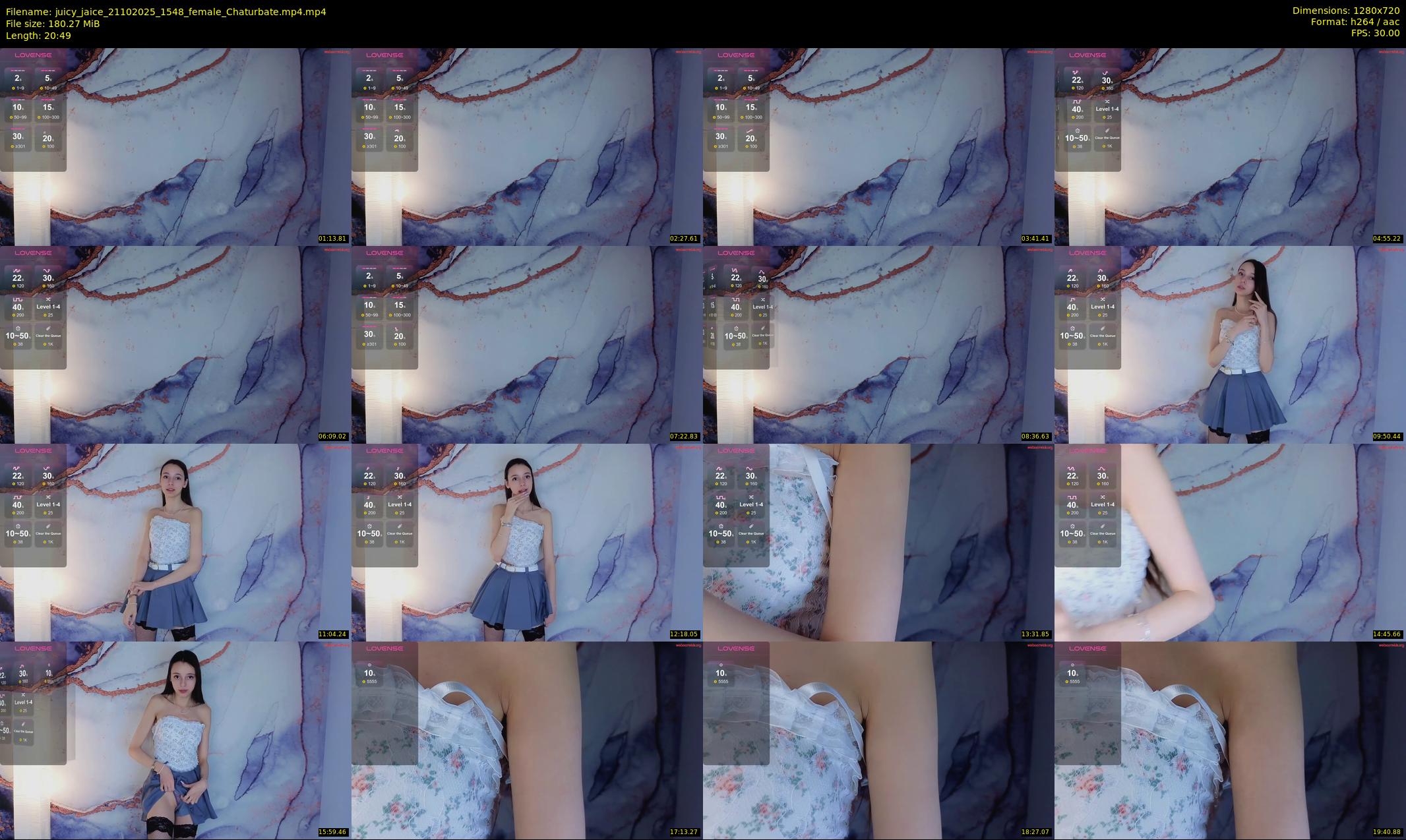 juicy_jaice — 21 minute Chaturbate female cam show recording, 720p, Oct 21, 2025