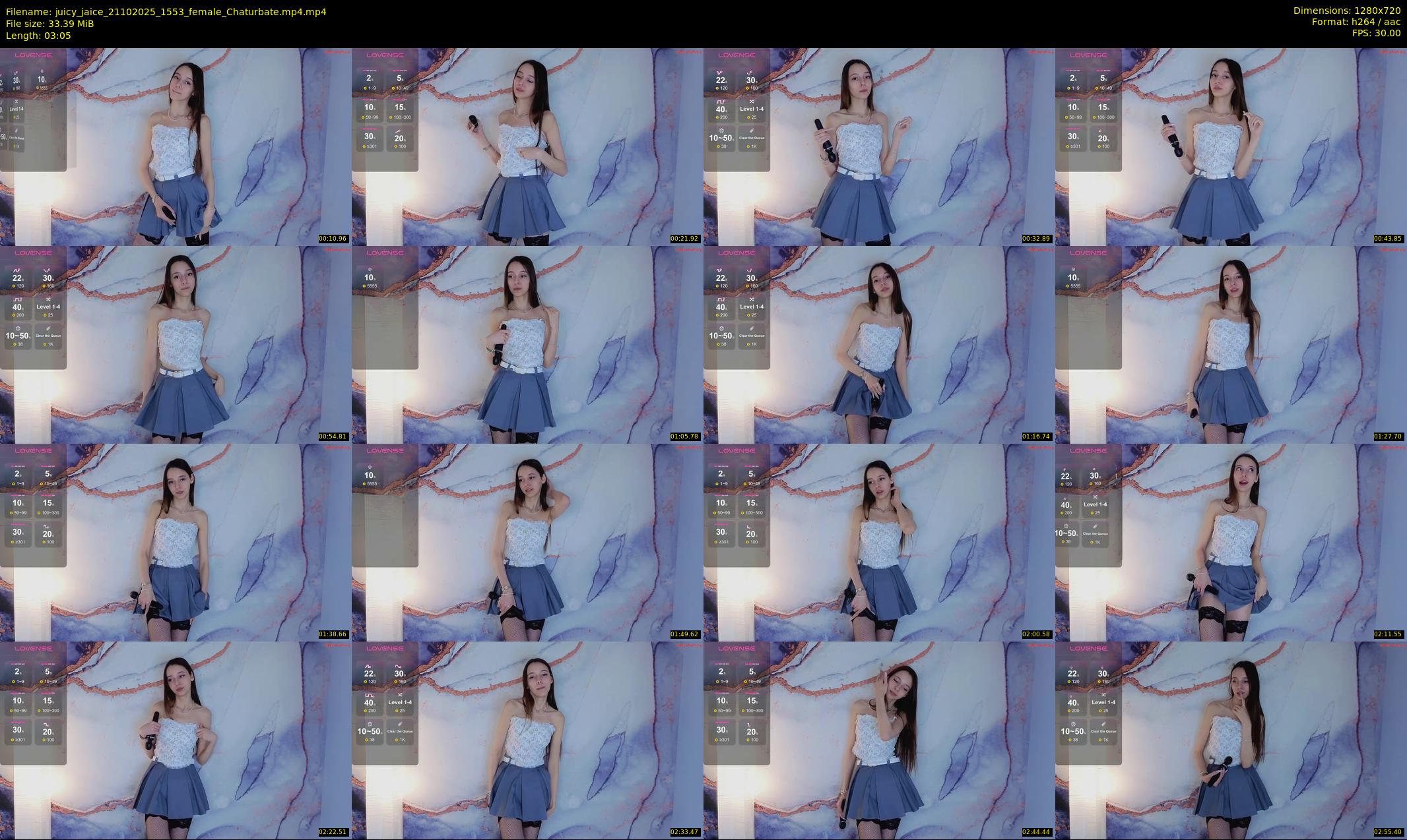 juicy_jaice — 4 minute Chaturbate female cam show recording, 720p, Oct 21, 2025