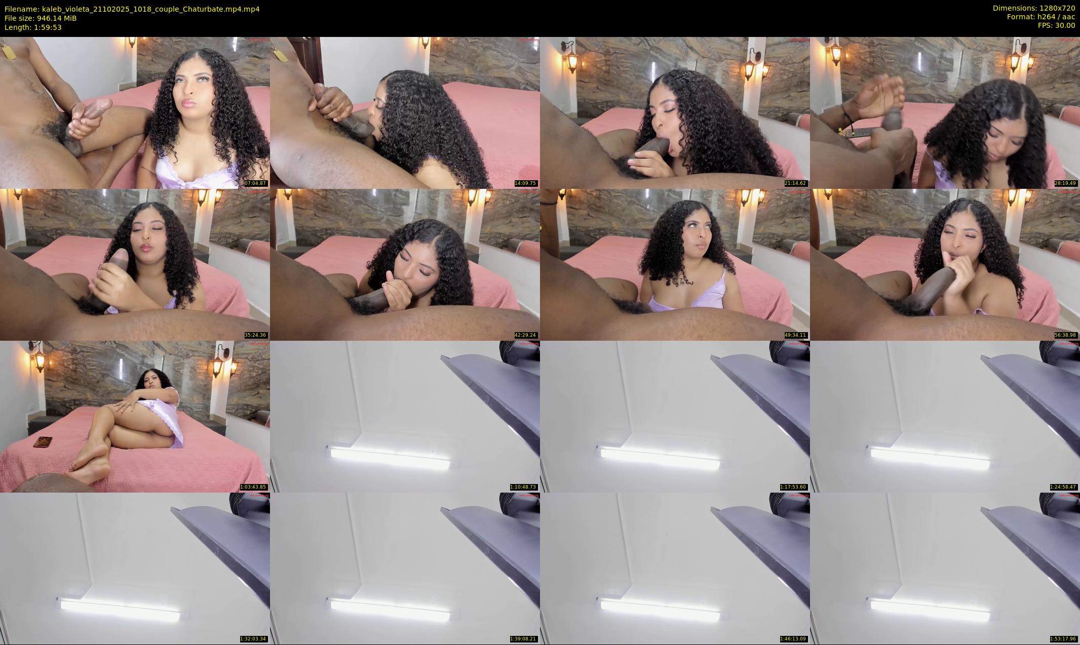 kaleb_violeta — 120 minute Chaturbate couple cam show recording, 720p, Oct 21, 2025