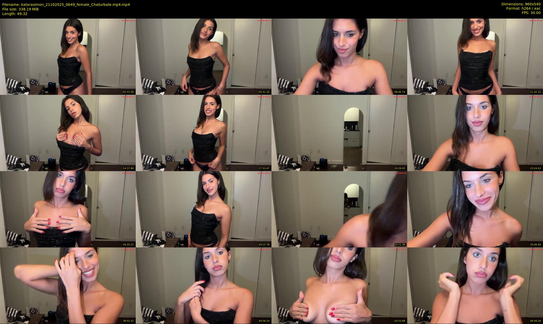katarasimon — 50 minute Chaturbate female cam show recording, 480p, Oct 21, 2025