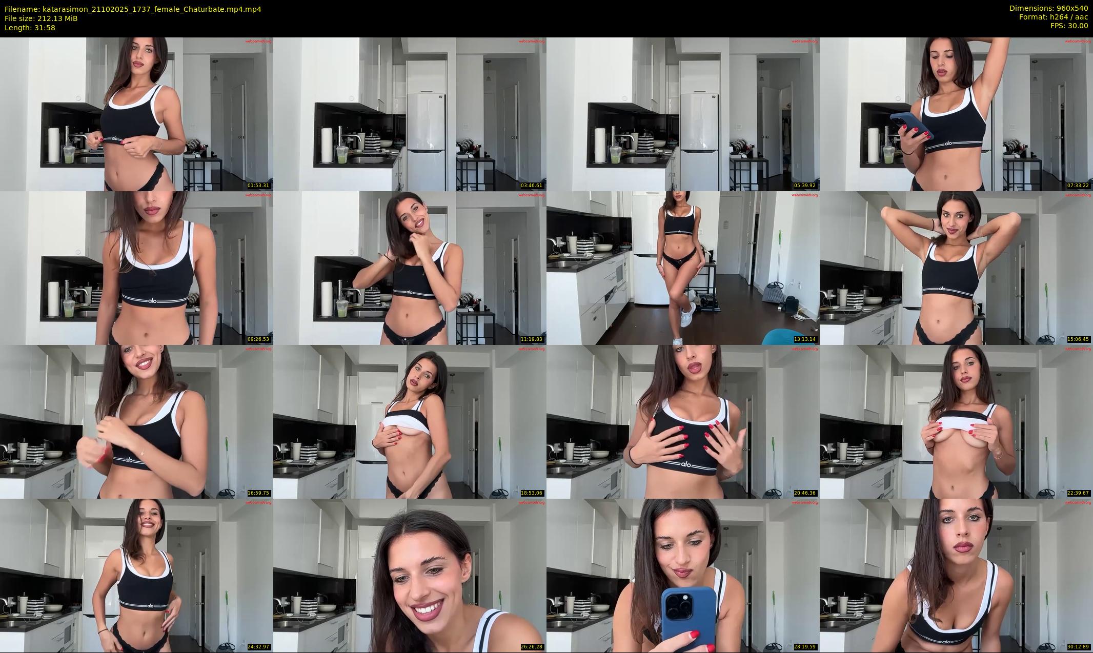 katarasimon — 32 minute Chaturbate female cam show recording, 480p, Oct 21, 2025