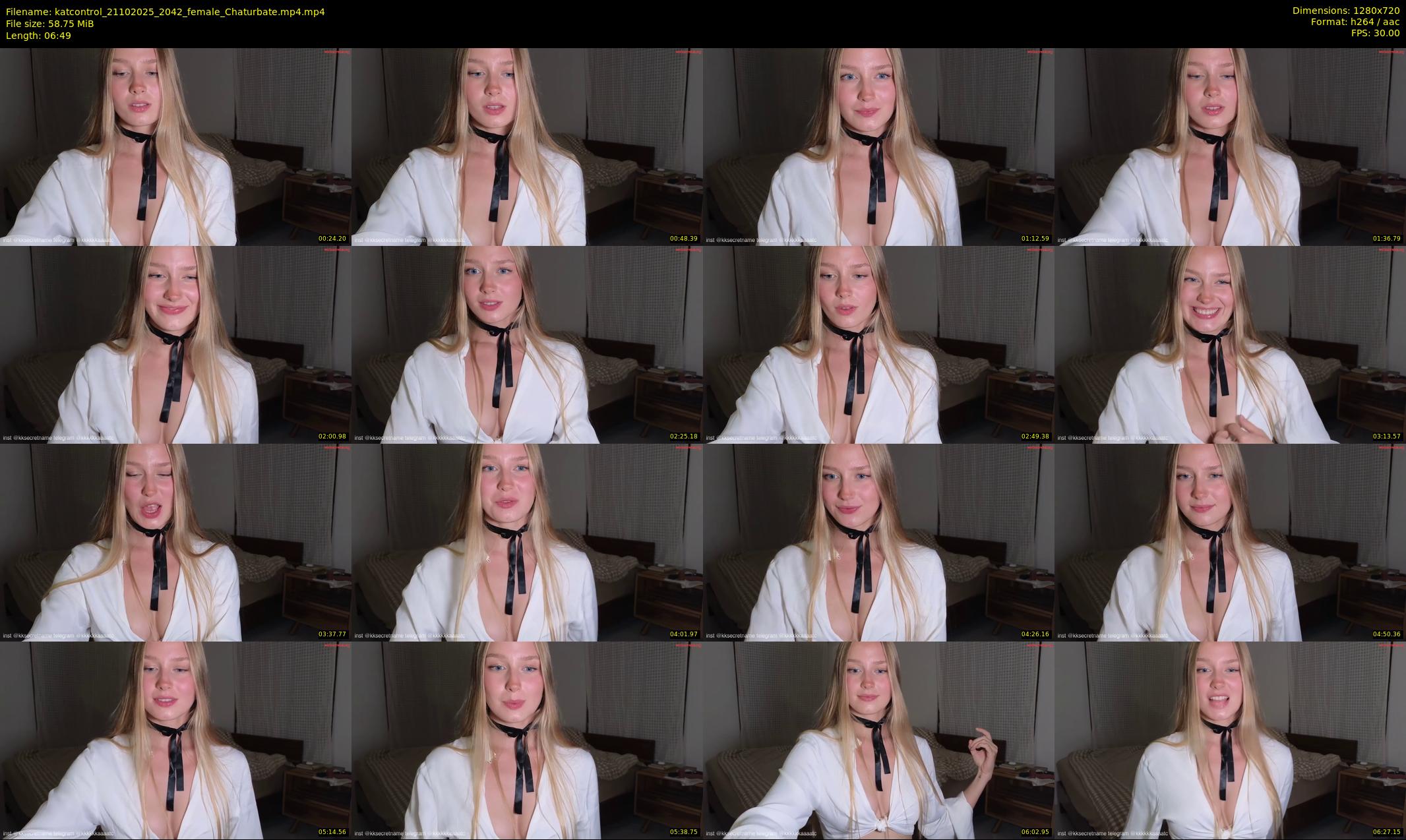 katcontrol — 7 minute Chaturbate female cam show recording, 720p, Oct 21, 2025