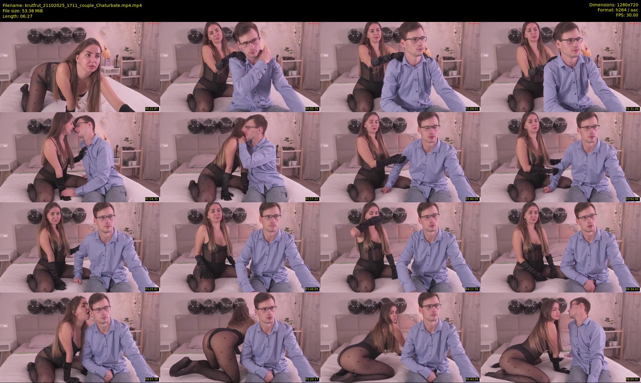 krutfrut — 7 minute Chaturbate couple cam show recording, 720p, Oct 21, 2025