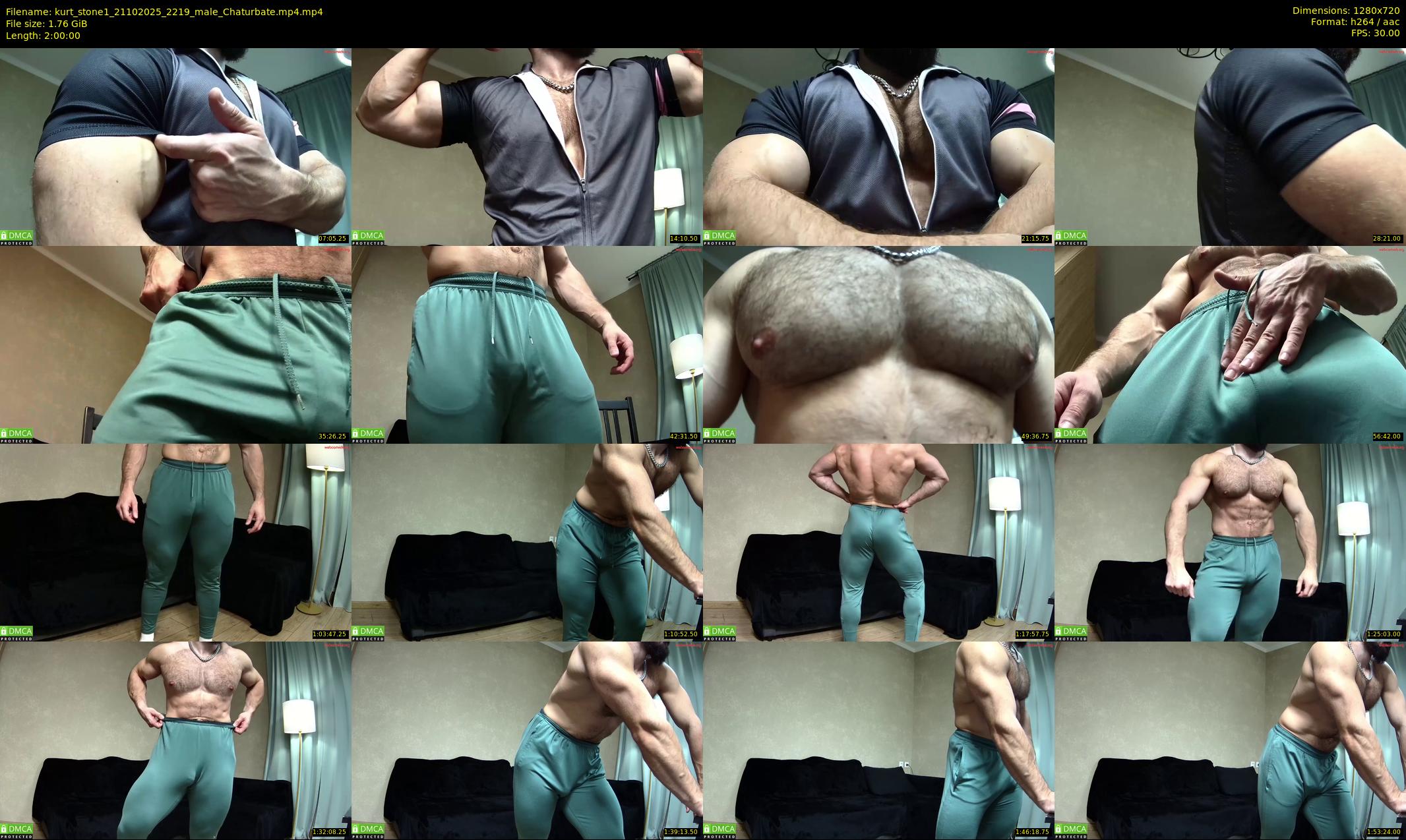 kurt_stone1 — 120 minute Chaturbate male cam show recording, 720p, Oct 21, 2025
