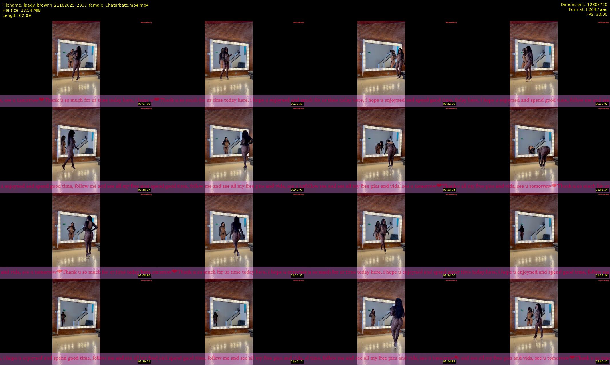 laady_brownn — 3 minute Chaturbate female cam show recording, 720p, Oct 21, 2025