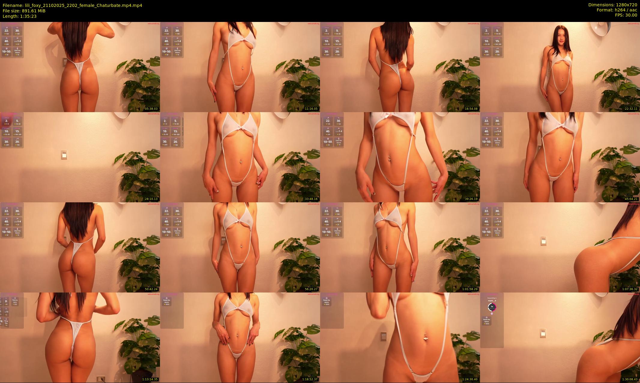 lili_foxy — 96 minute Chaturbate female cam show recording, 720p, Oct 21, 2025