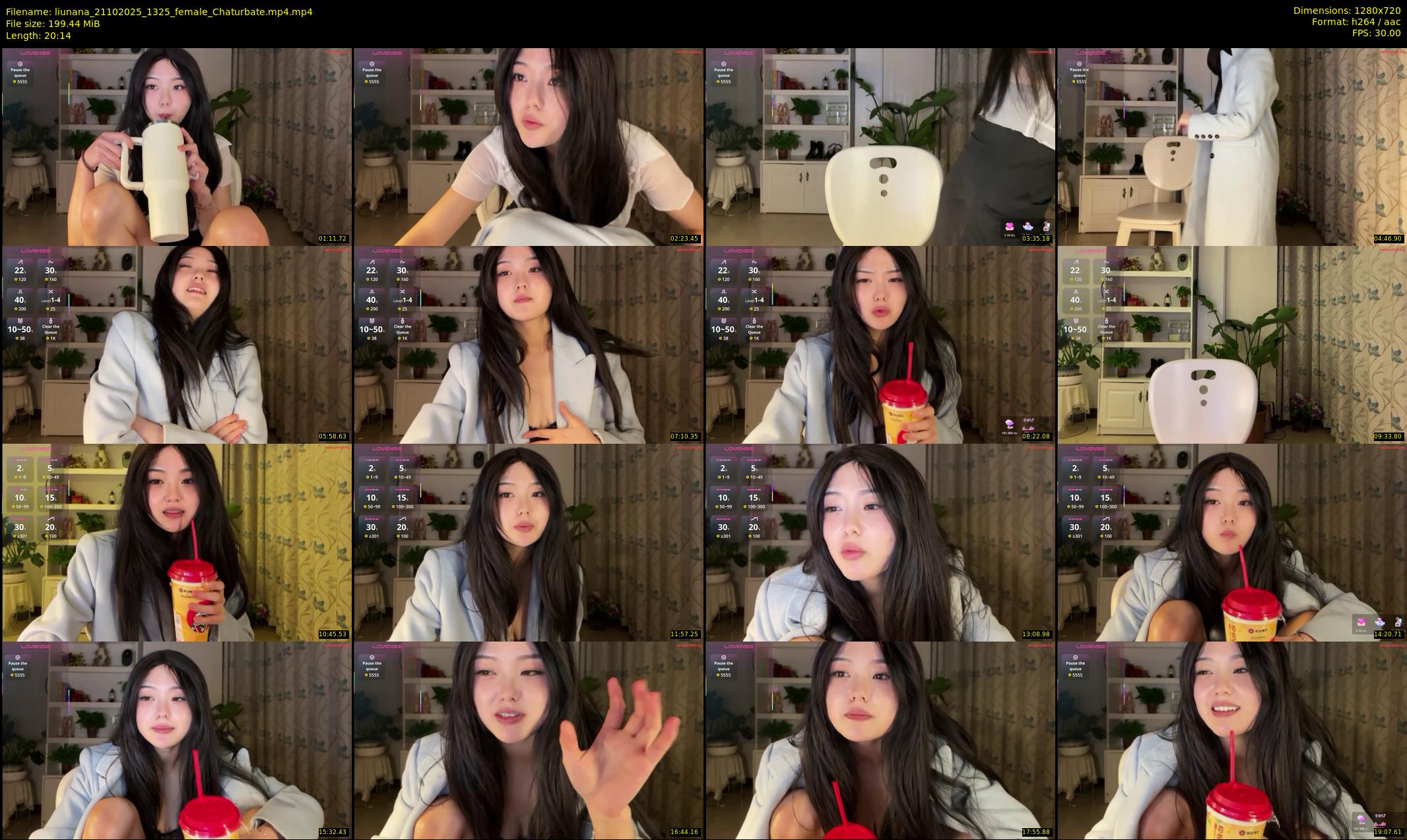 liunana — 21 minute Chaturbate female cam show recording, 720p, Oct 21, 2025
