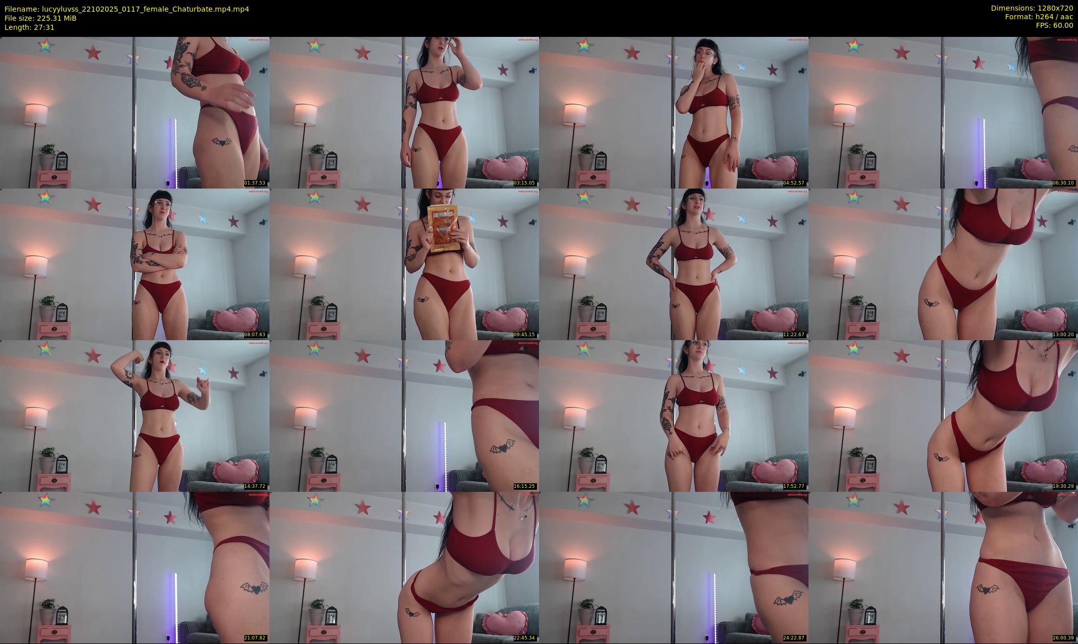 lucyyluvss — 28 minute Chaturbate female cam show recording, 720p, Oct 22, 2025