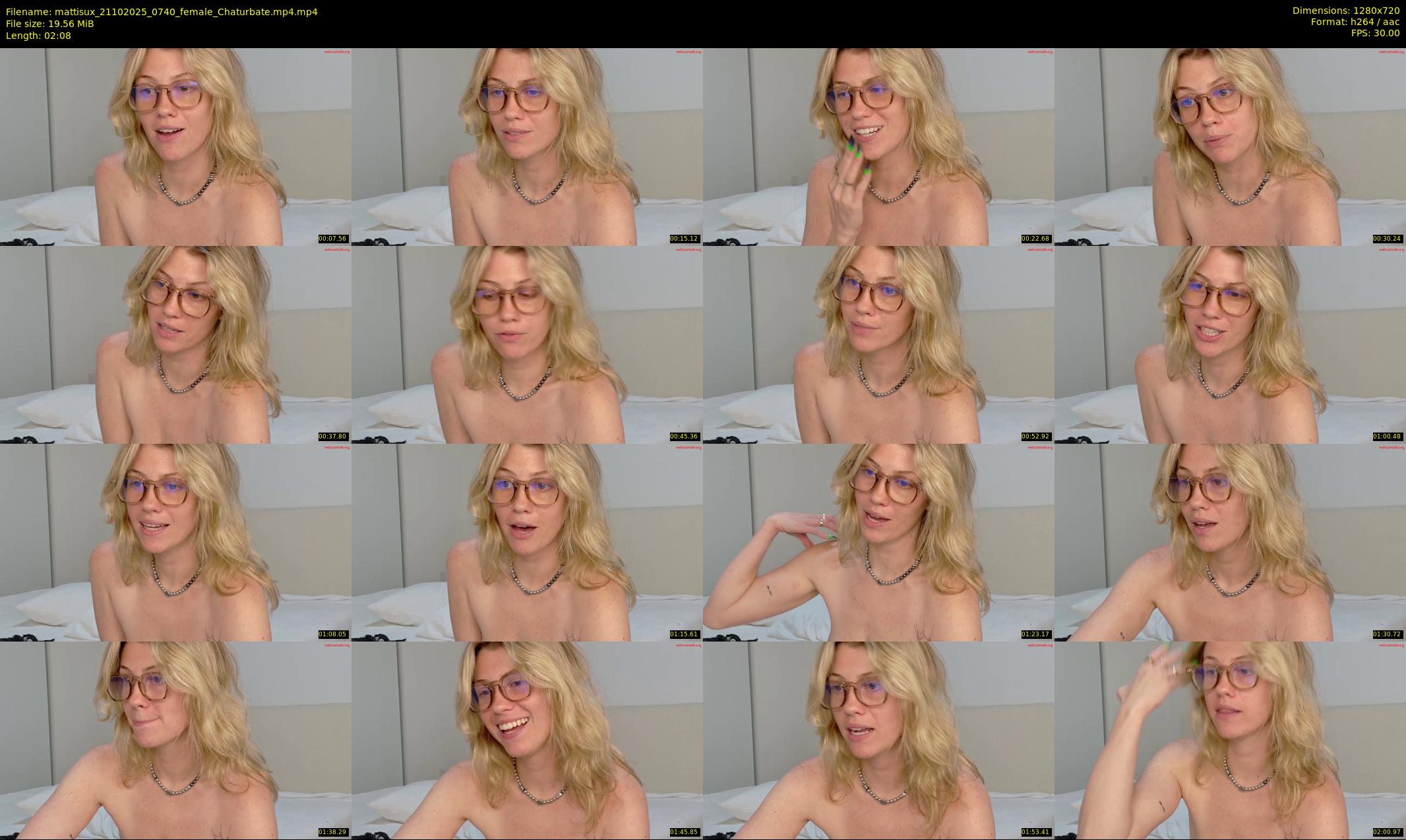 mattisux — 3 minute Chaturbate female cam show recording, 720p, Oct 21, 2025