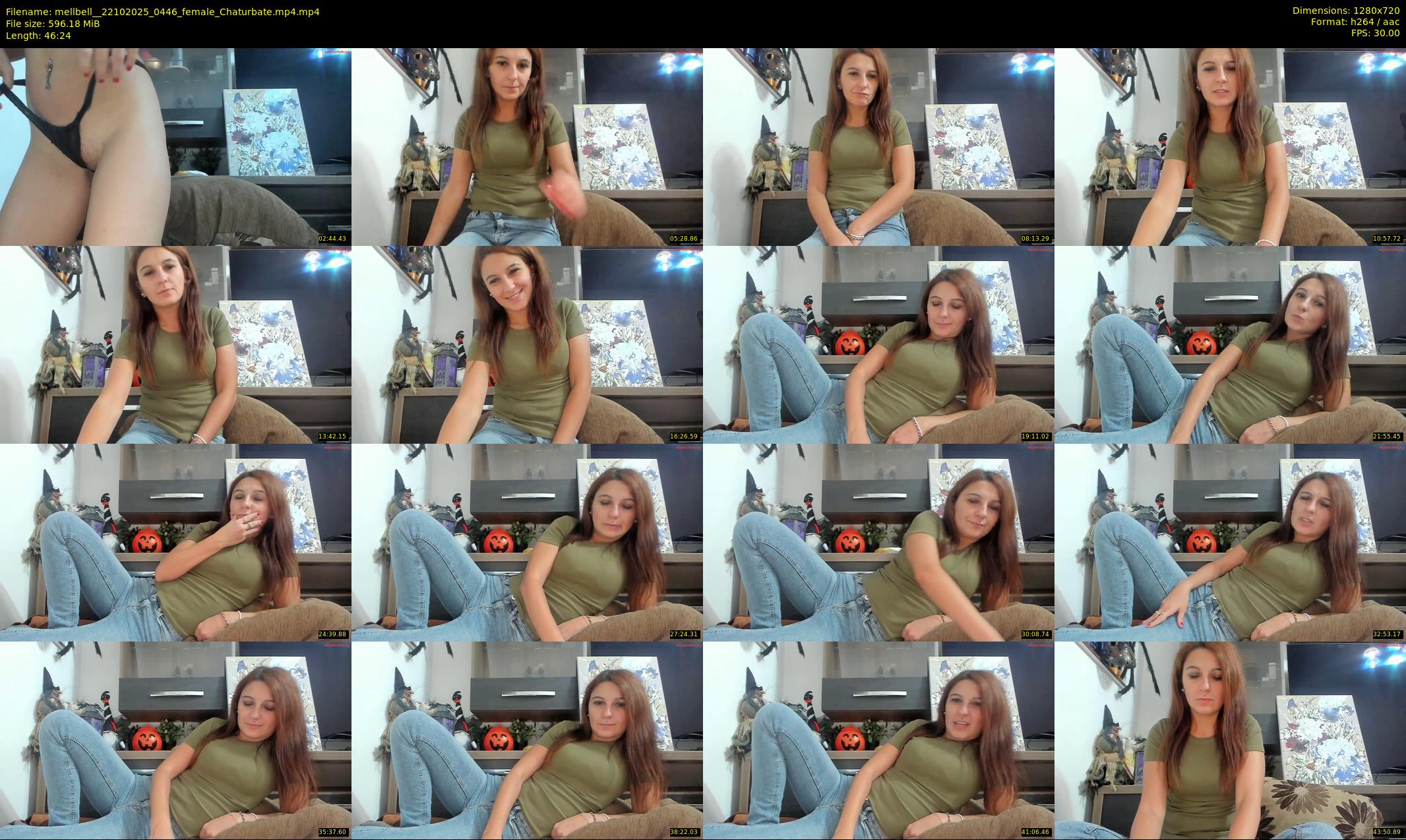 mellbell_ — 47 minute Chaturbate female cam show recording, 720p, Oct 22, 2025