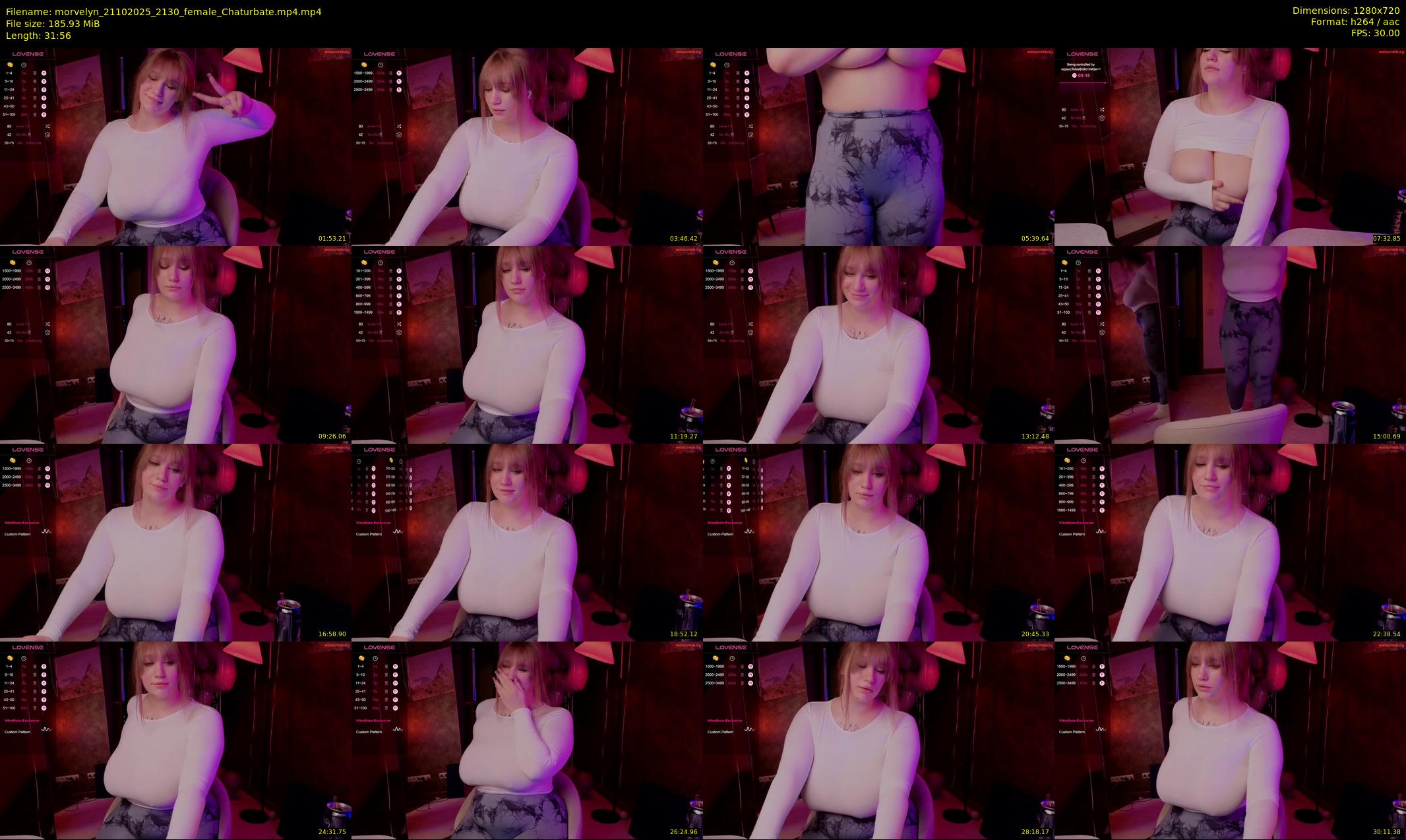 morvelyn — 32 minute Chaturbate female cam show recording, 720p, Oct 21, 2025