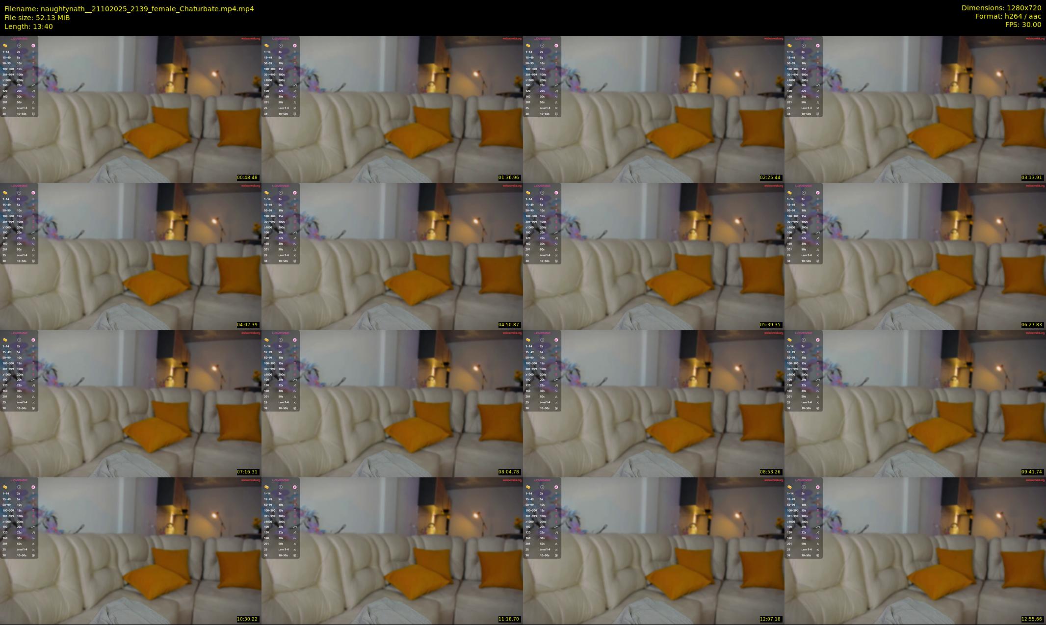 naughtynath_ — 14 minute Chaturbate female cam show recording, 720p, Oct 21, 2025