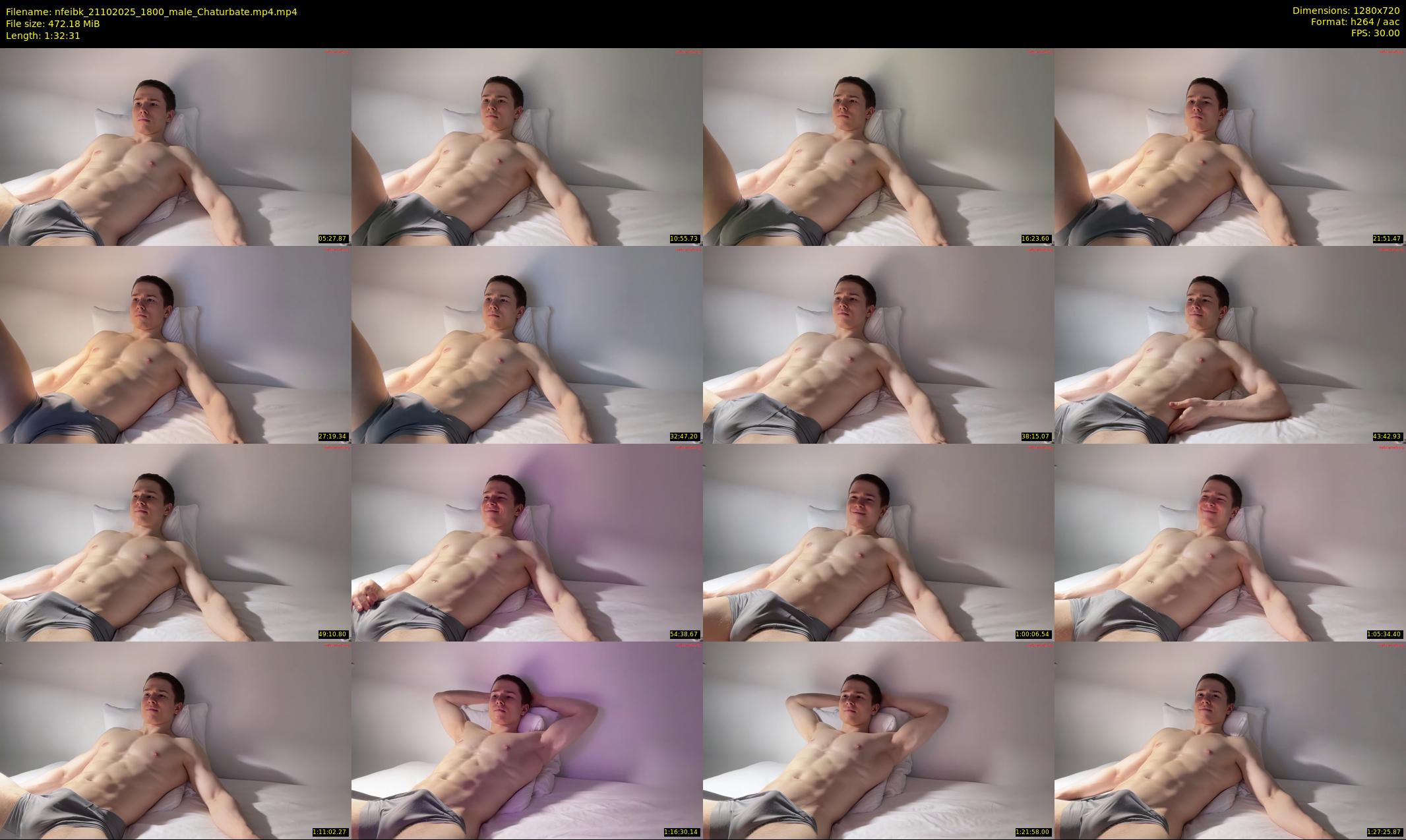 nfeibk — 93 minute Chaturbate male cam show recording, 720p, Oct 21, 2025