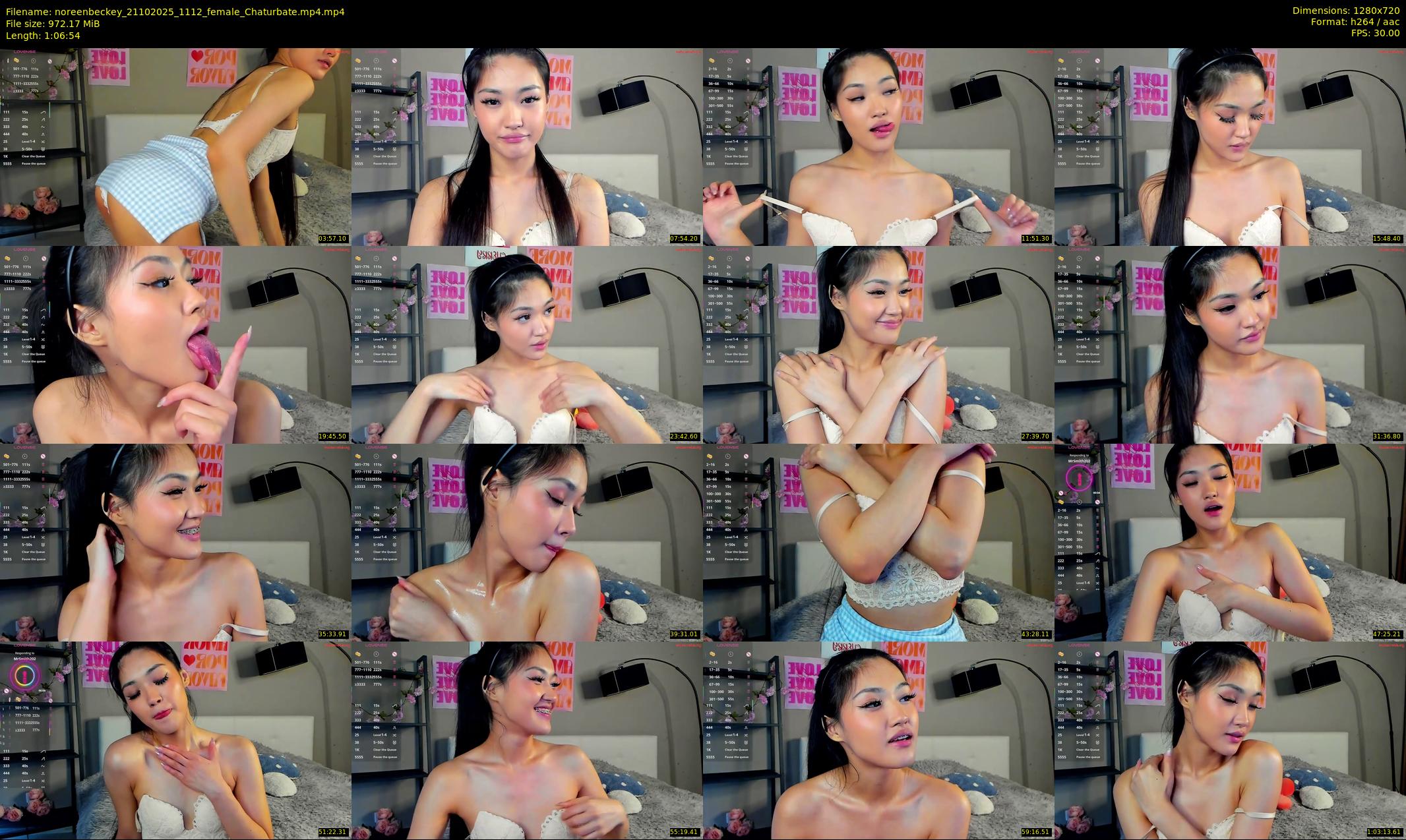 noreenbeckey — 67 minute Chaturbate female cam show recording, 720p, Oct 21, 2025