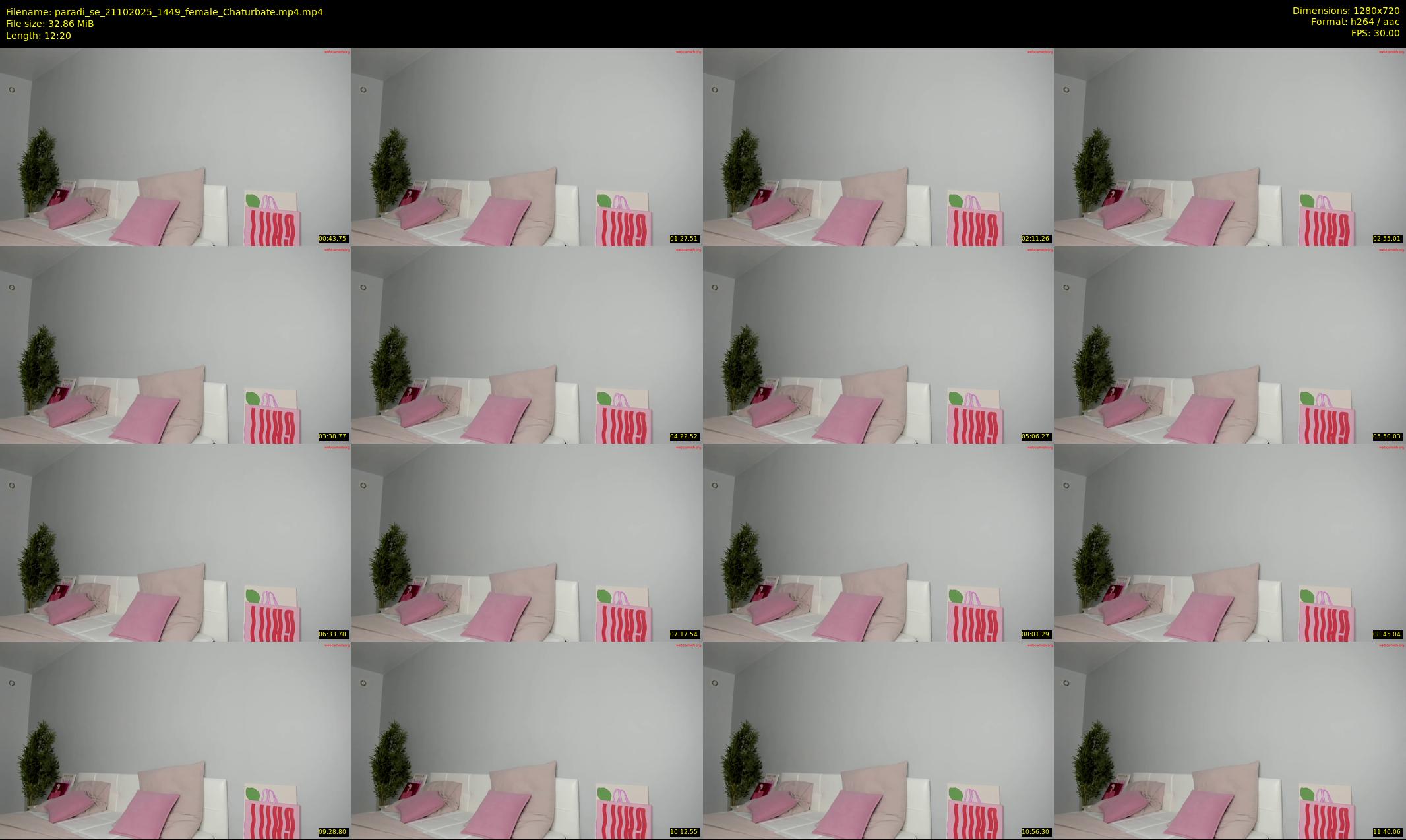 paradi_se — 13 minute Chaturbate female cam show recording, 720p, Oct 21, 2025