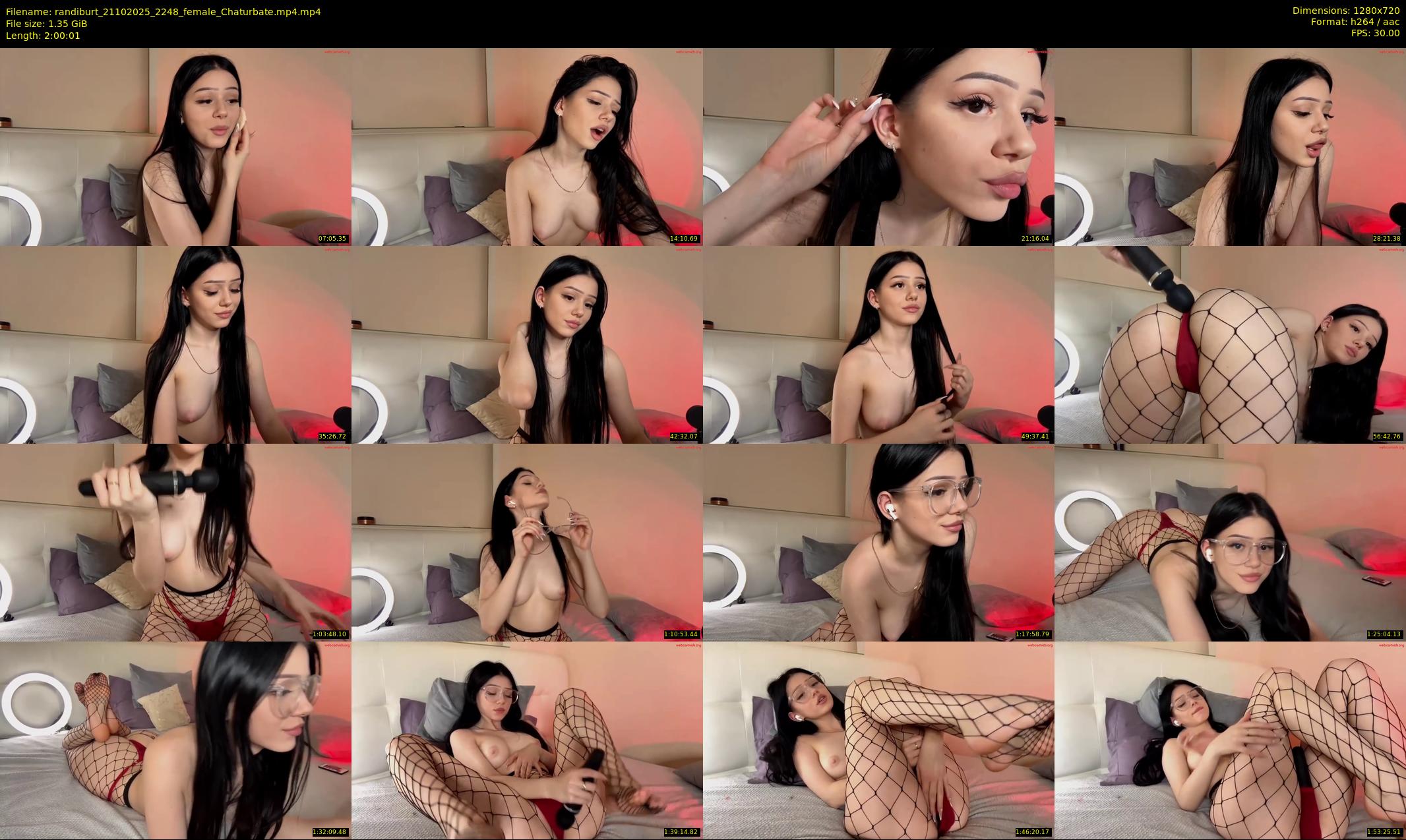 randiburt — 121 minute Chaturbate female cam show recording, 720p, Oct 21, 2025