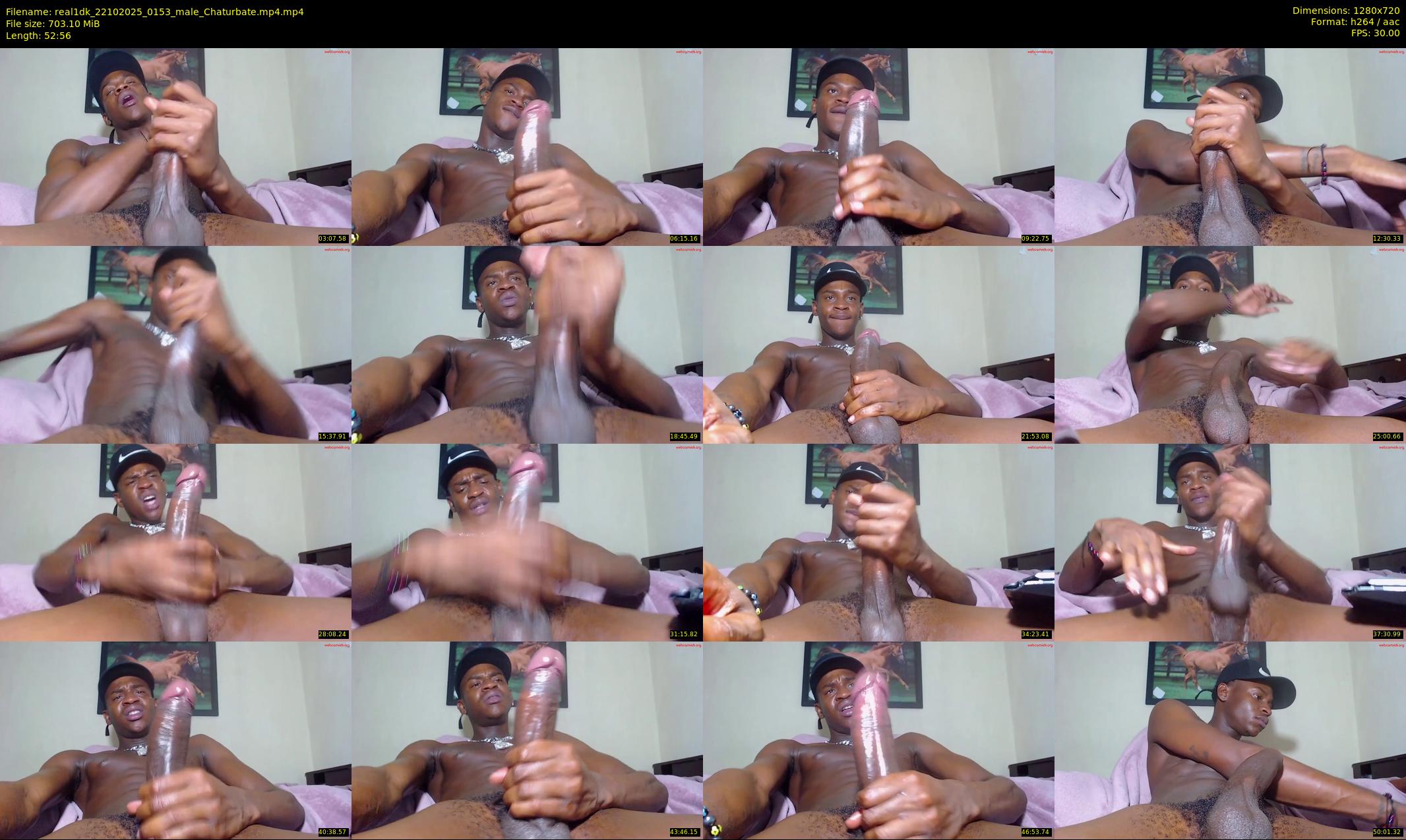 real1dk — 53 minute Chaturbate male cam show recording, 720p, Oct 22, 2025
